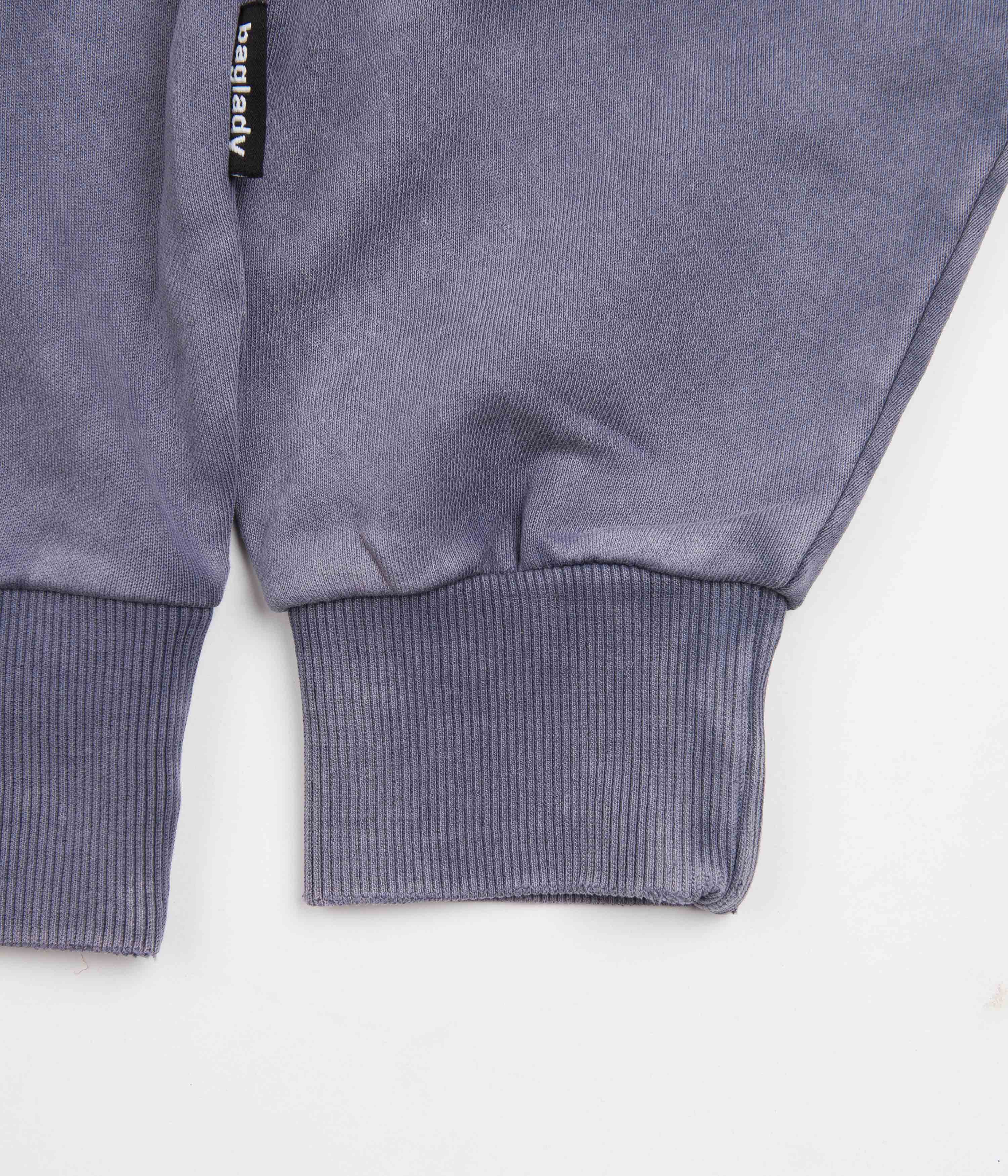 Stunning Indigo Baglady Acid Wash Crewneck Sweatshirt