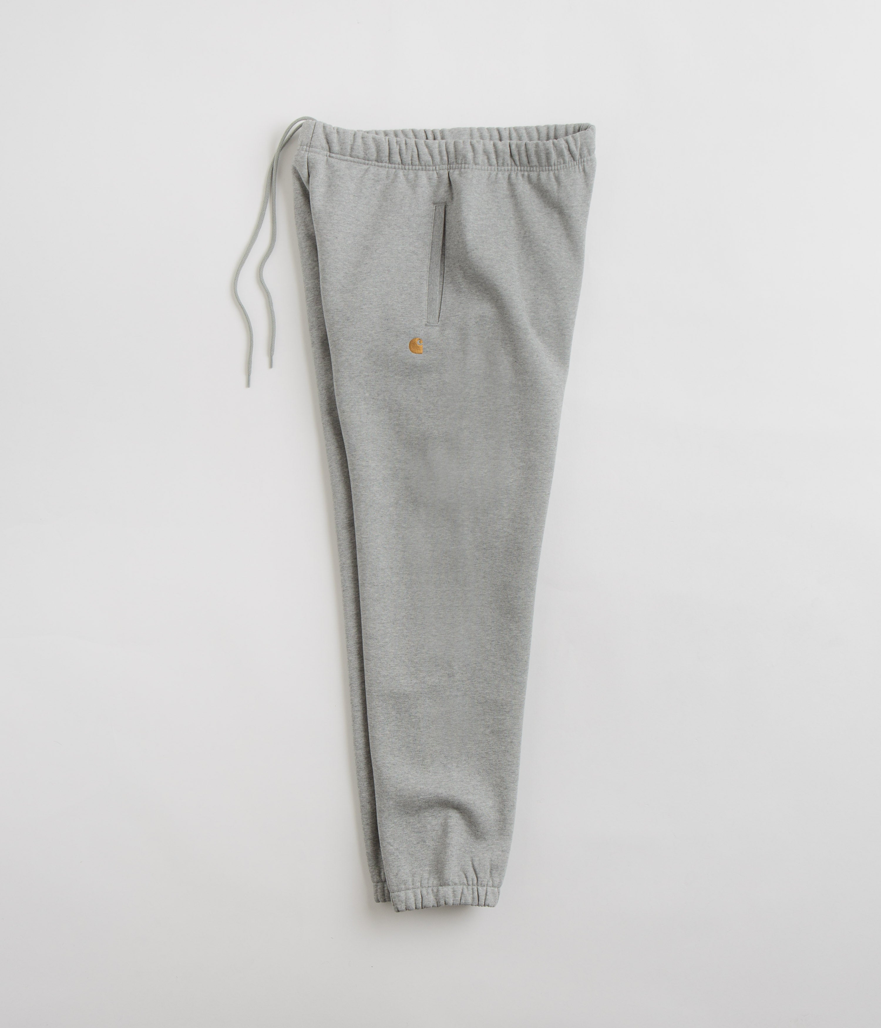 Carhartt Chase Sweatpants - Stunning Grey Heather / Gold