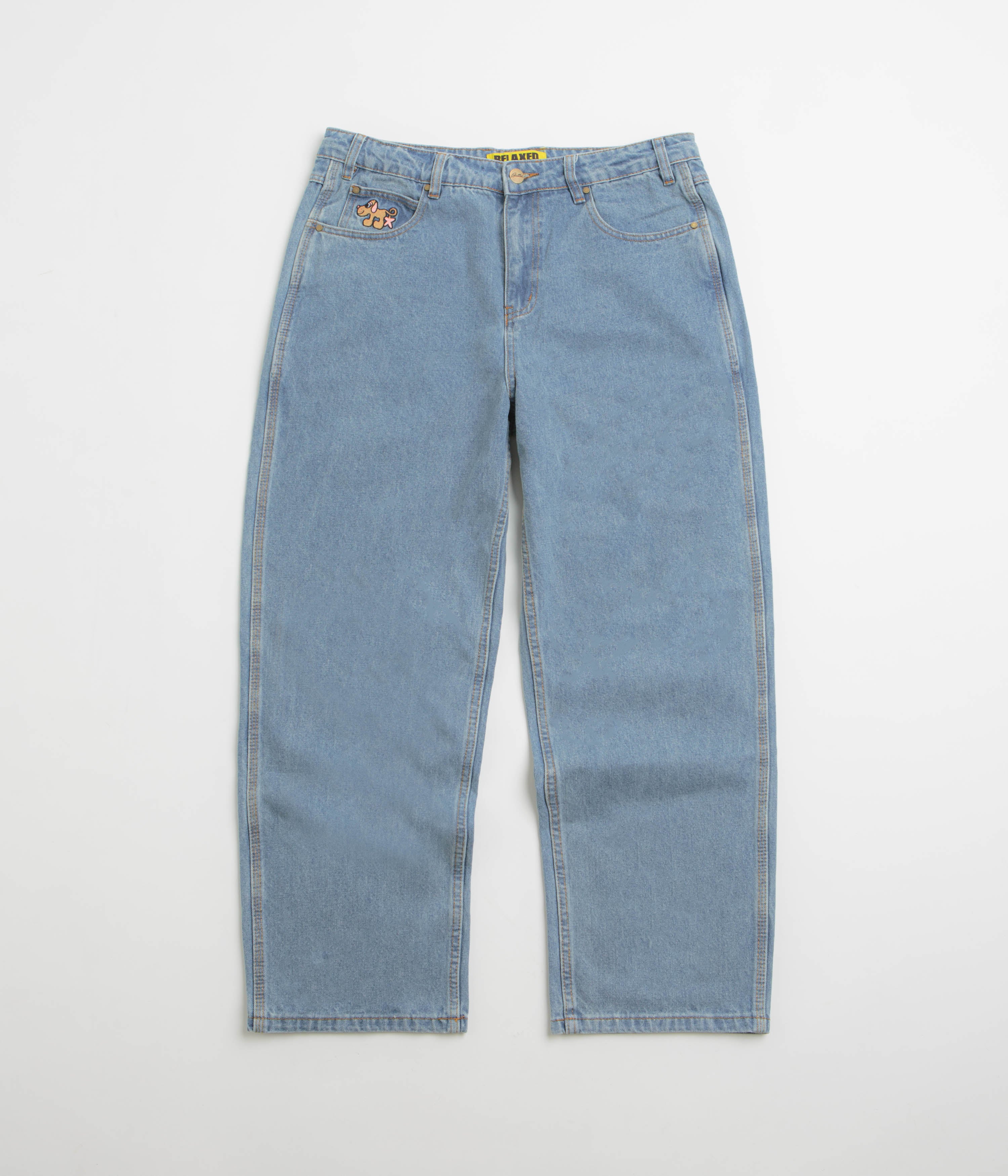 Butter Goods Pooch Relaxed Jeans - Stunning Washed Indigo