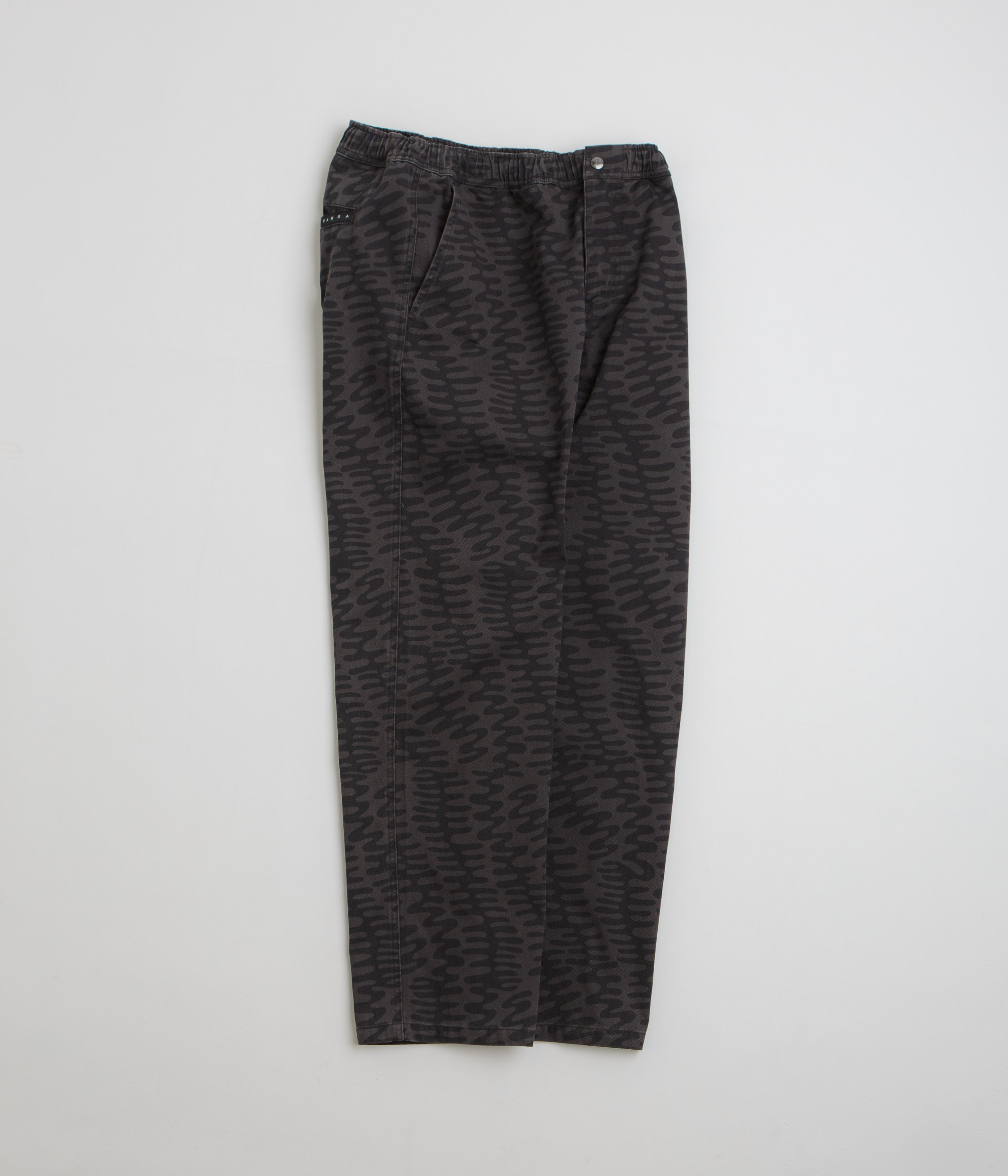 Stunning by Parra Washed Grey Stitched Skull Pants