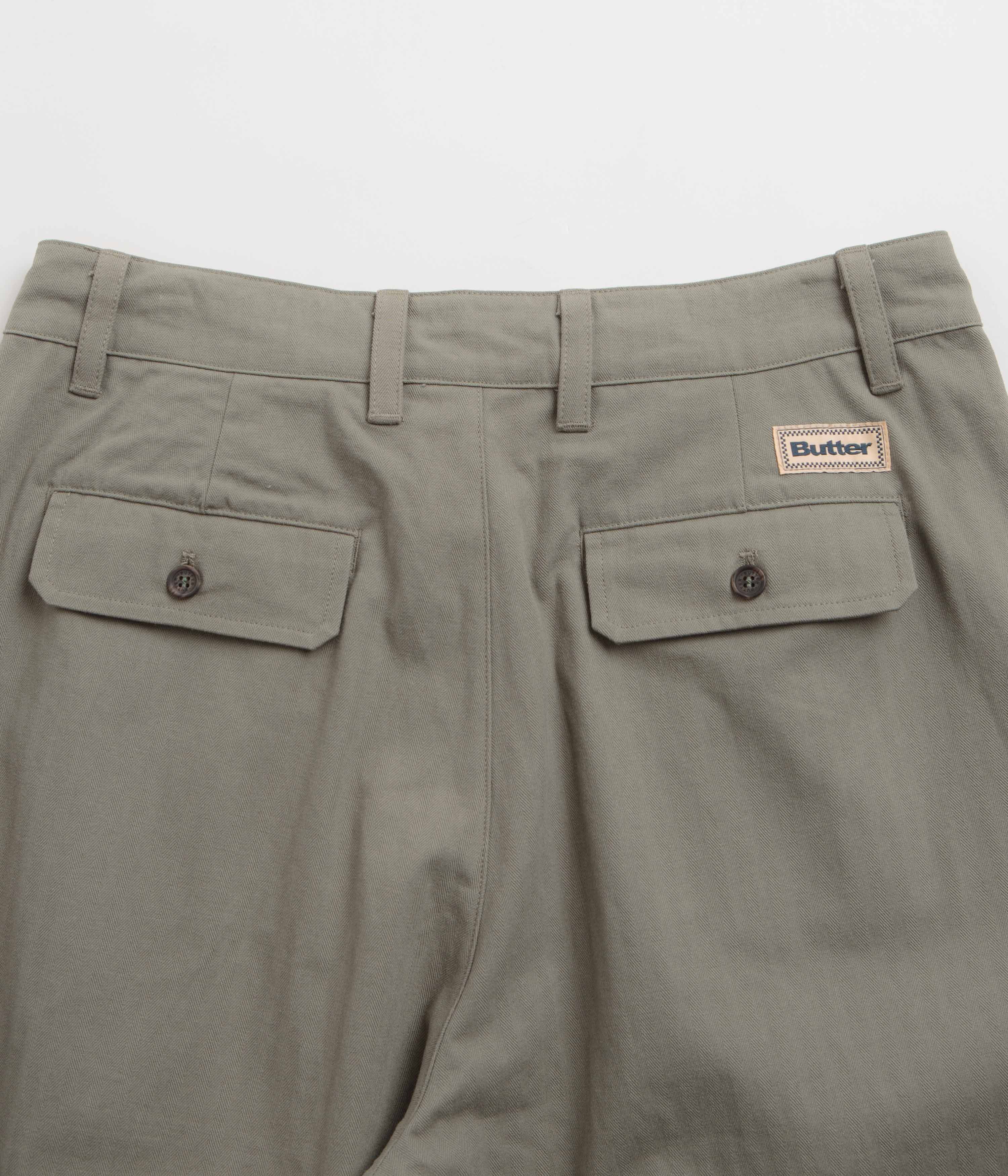 Butter Goods Moss Pleated Trousers - Irresistible Style!