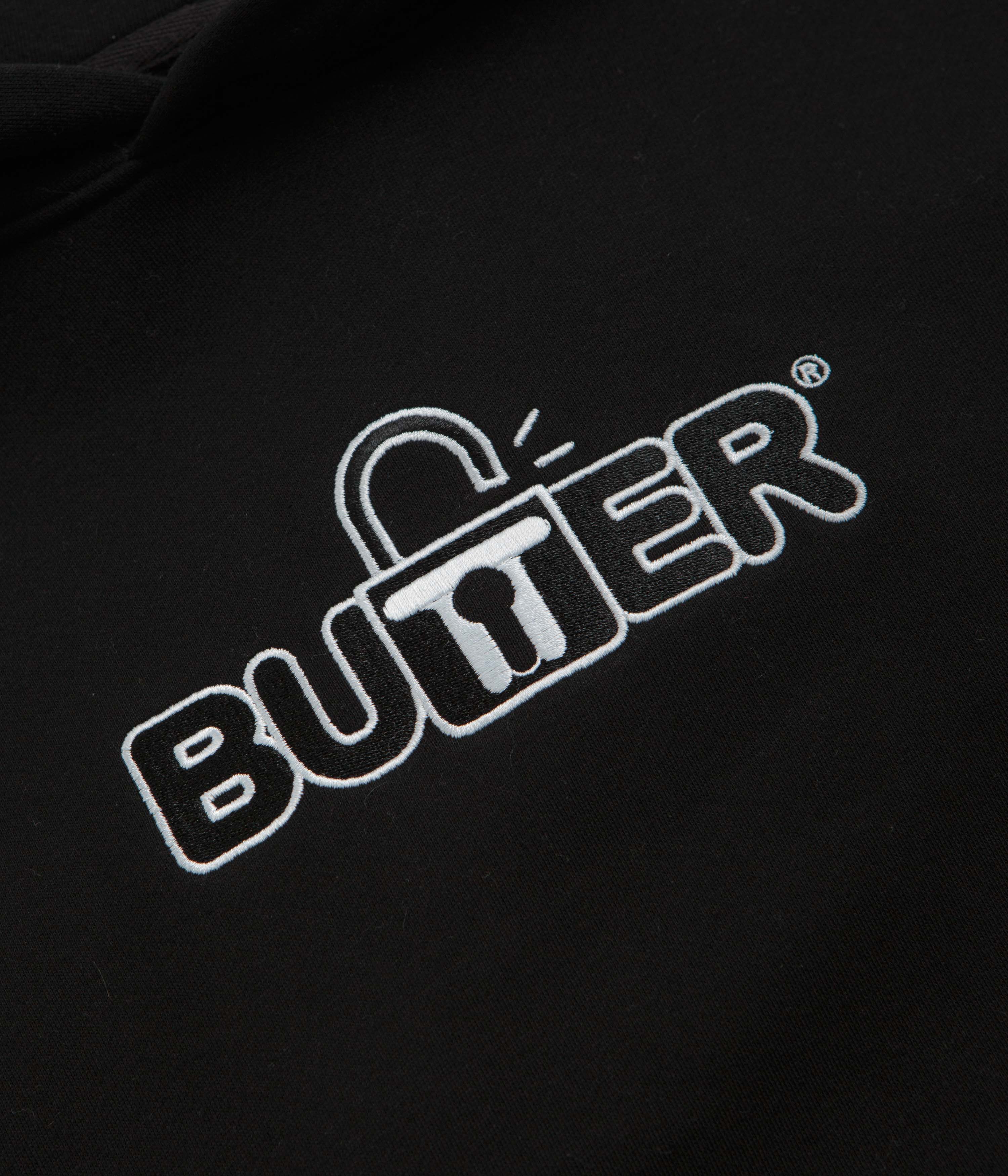 Butter Goods Black Lock Hoodie - A Fashion Statement