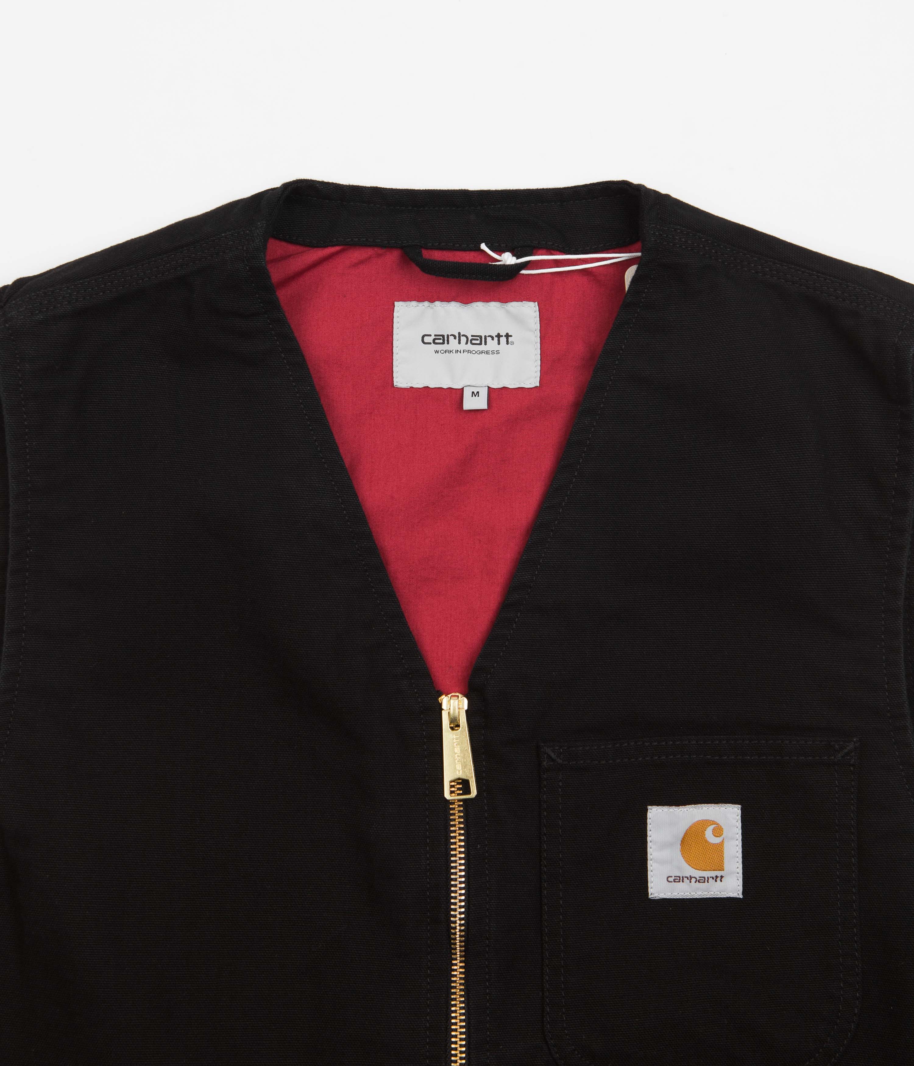 Carhartt Arbor Black Vest - A Timeless Workwear Essential