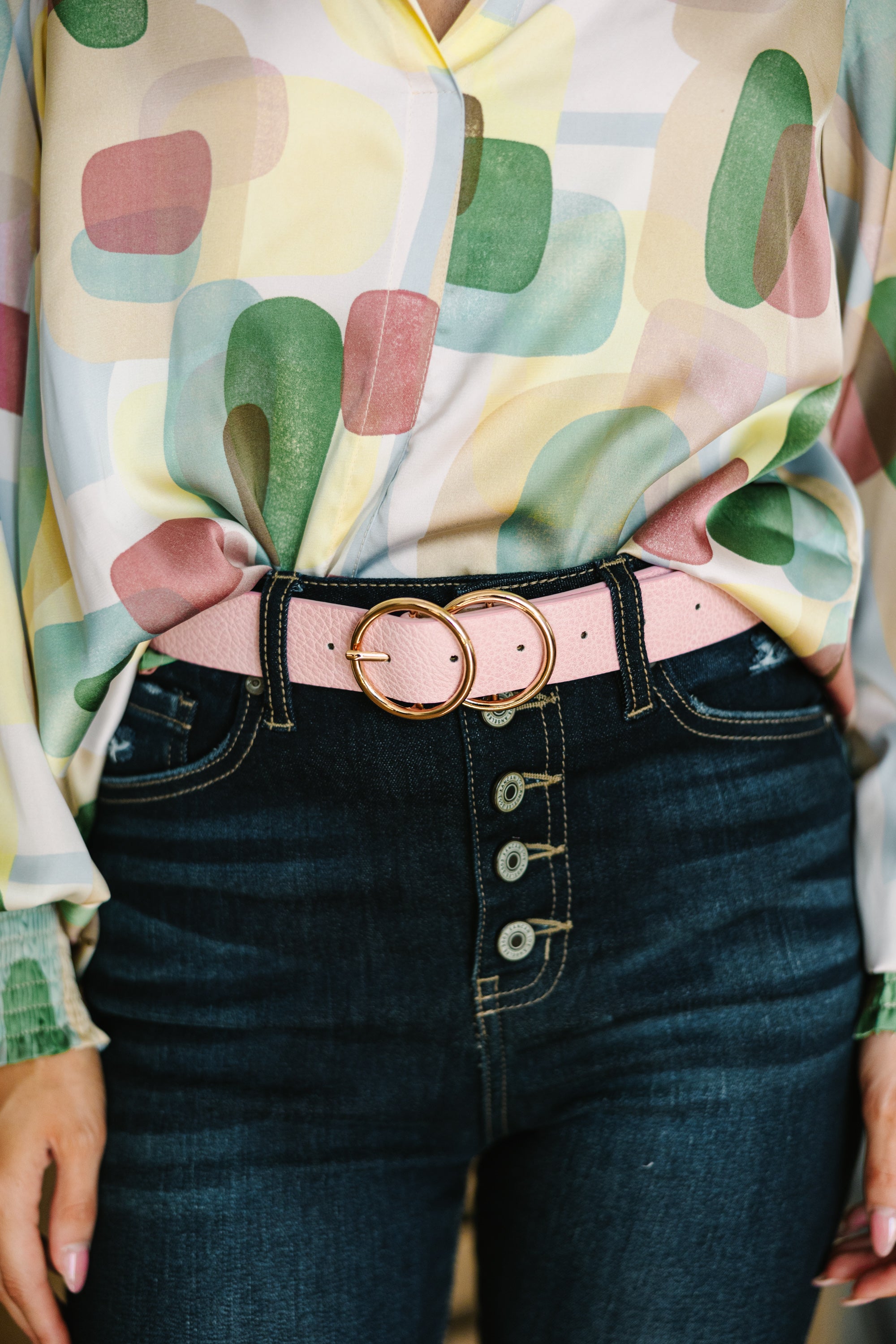 Gorgeous Blush Pink Belt at Your Service