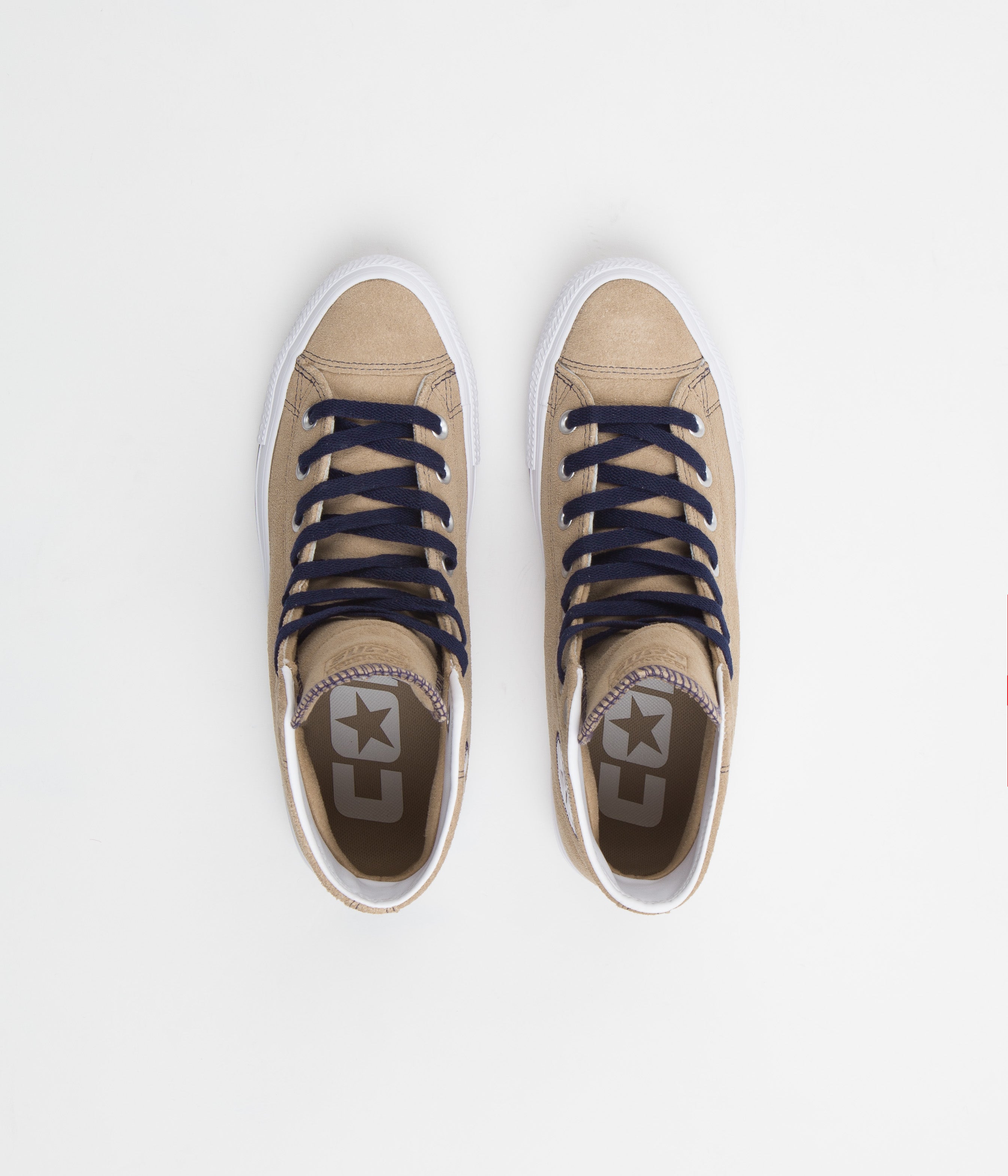 Converse CTAS Pro Suede Hi Skate Shoes - Hemp/Black/White: A Stylish Skating Essential