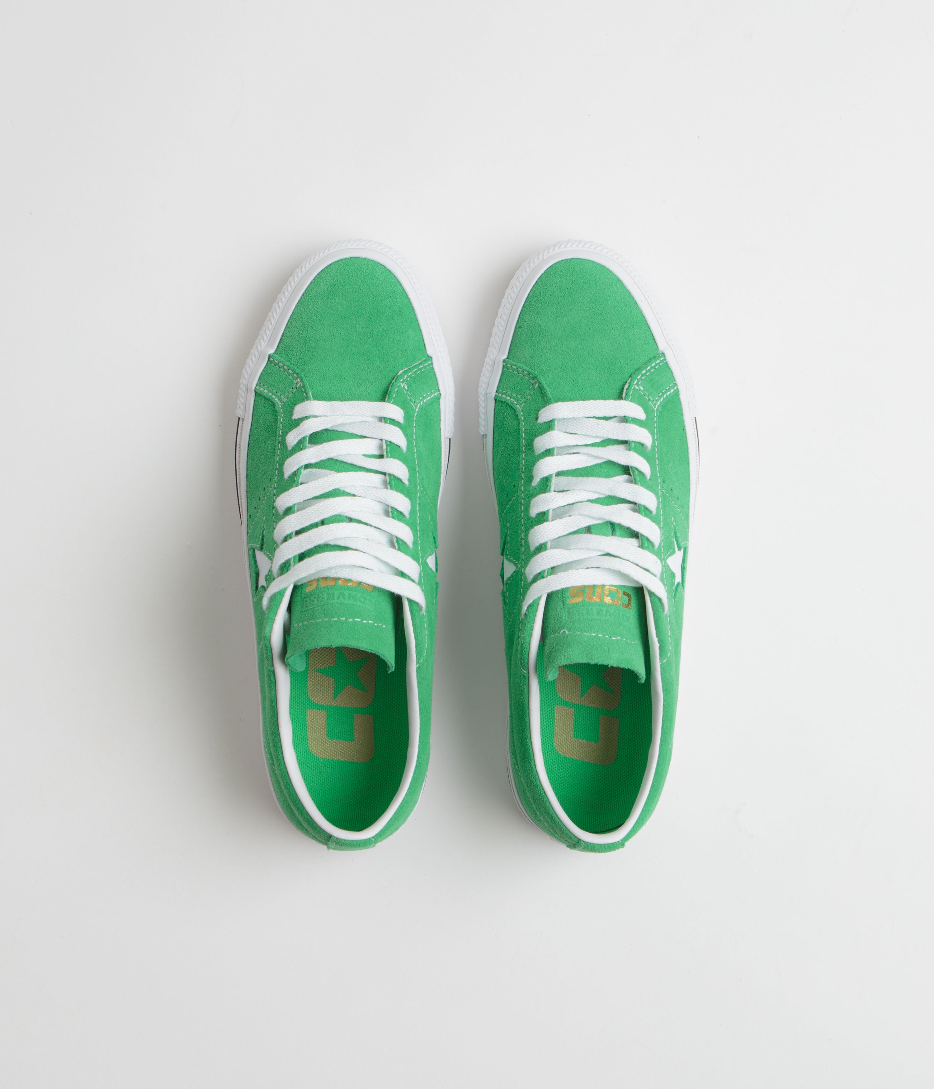 Converse Cons One Star Pro Ox - Stunning Apex Green/White/Black Skate Shoes