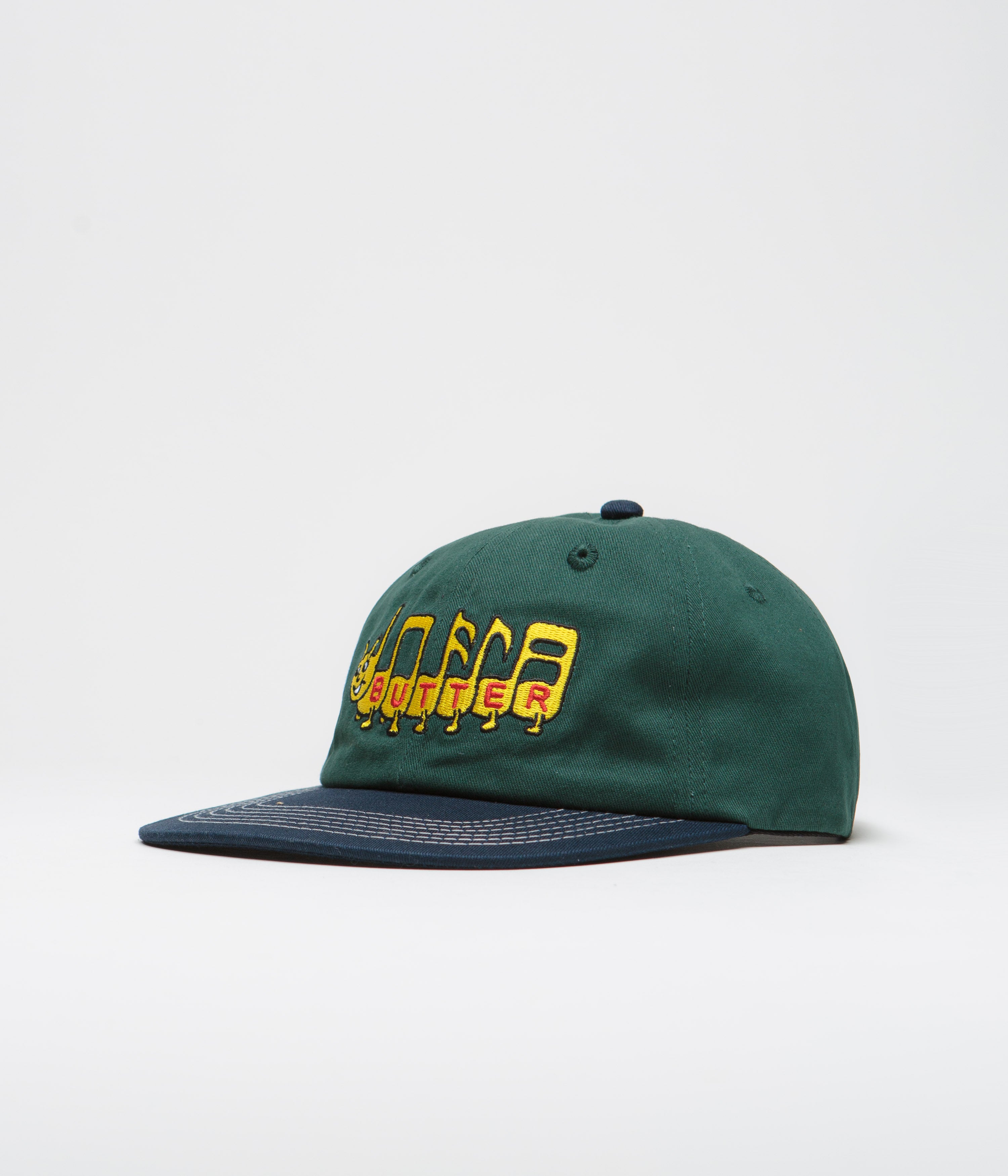 Butter Goods Caterpillar Cap - Stunning Forest & Navy