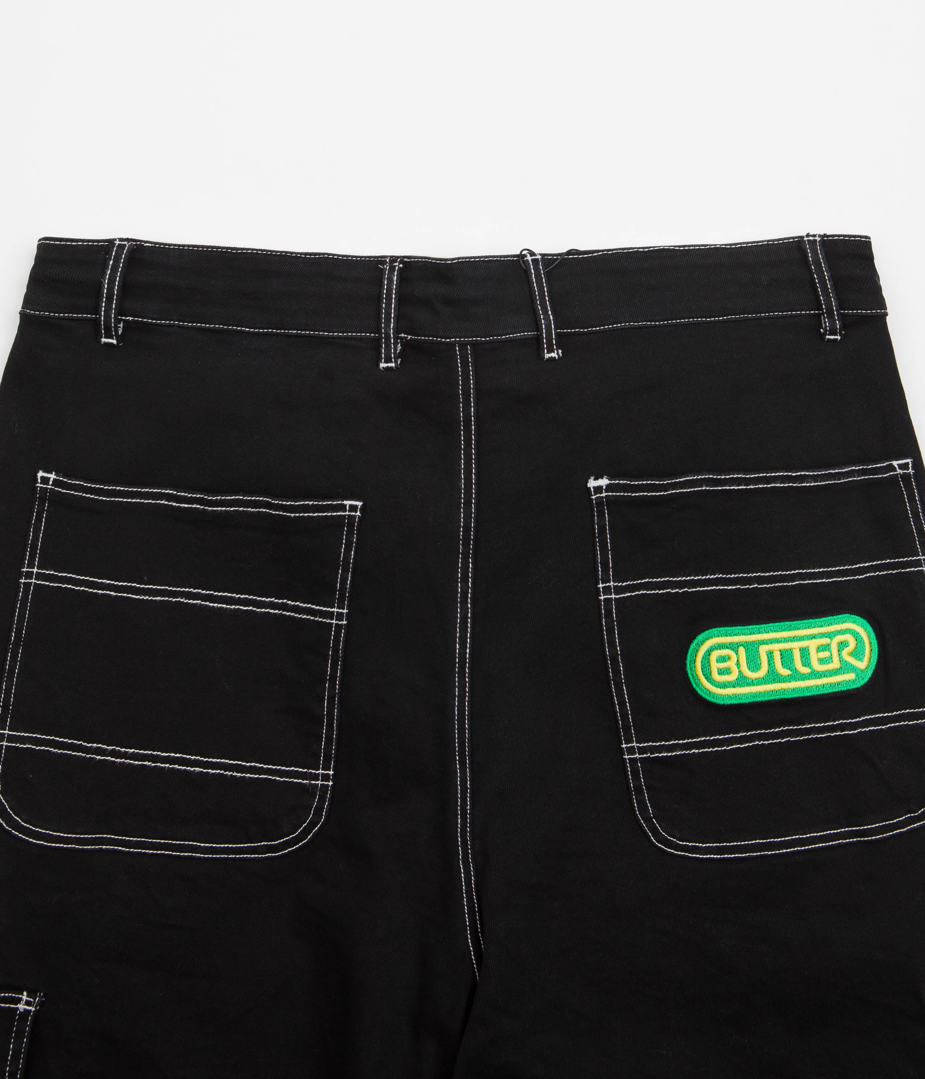 Butter Goods Black Baggy Cargo Shorts - An Urban Style Essential