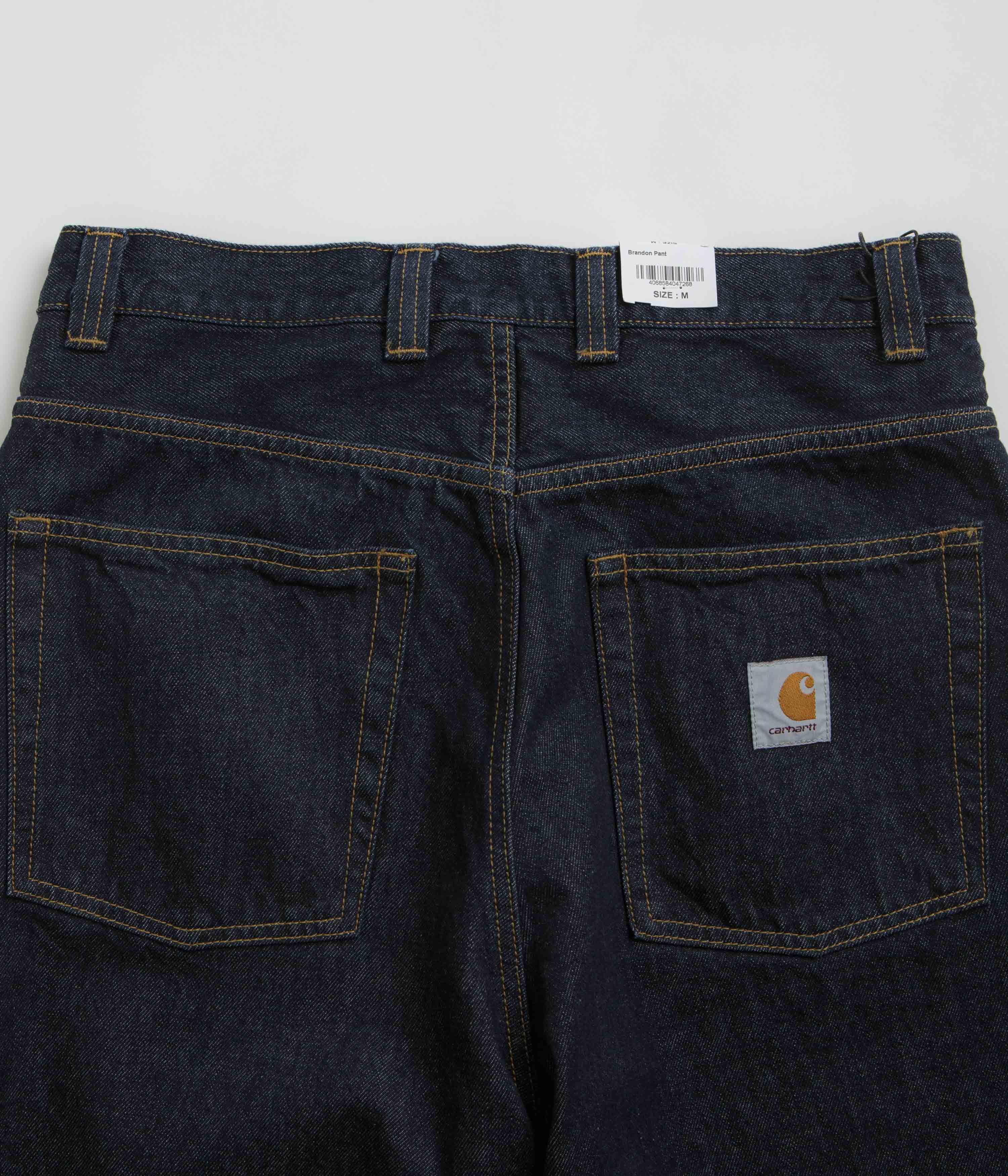 Carhartt Brandon Blue Rinsed Pants - Stylish and Comfortable