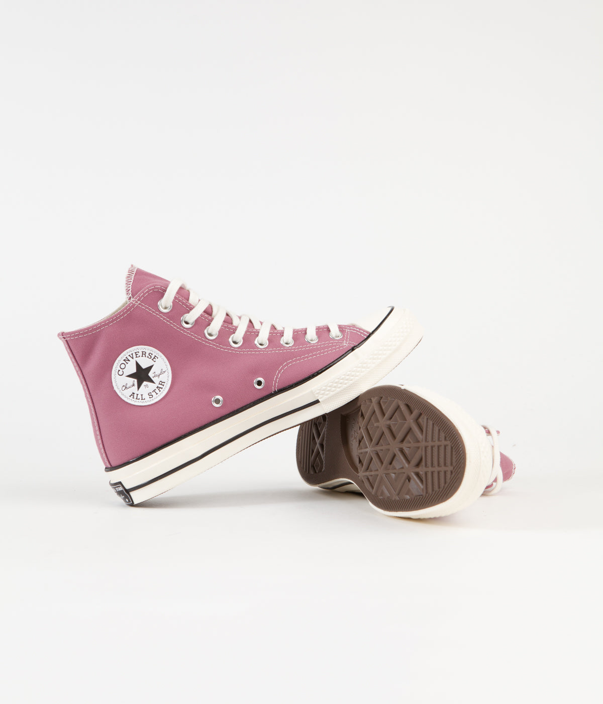 Converse CTAS 70's Hi Recycled Shoes - Pink Aura, Egret & Black: Stylish Sustainable Footwear
