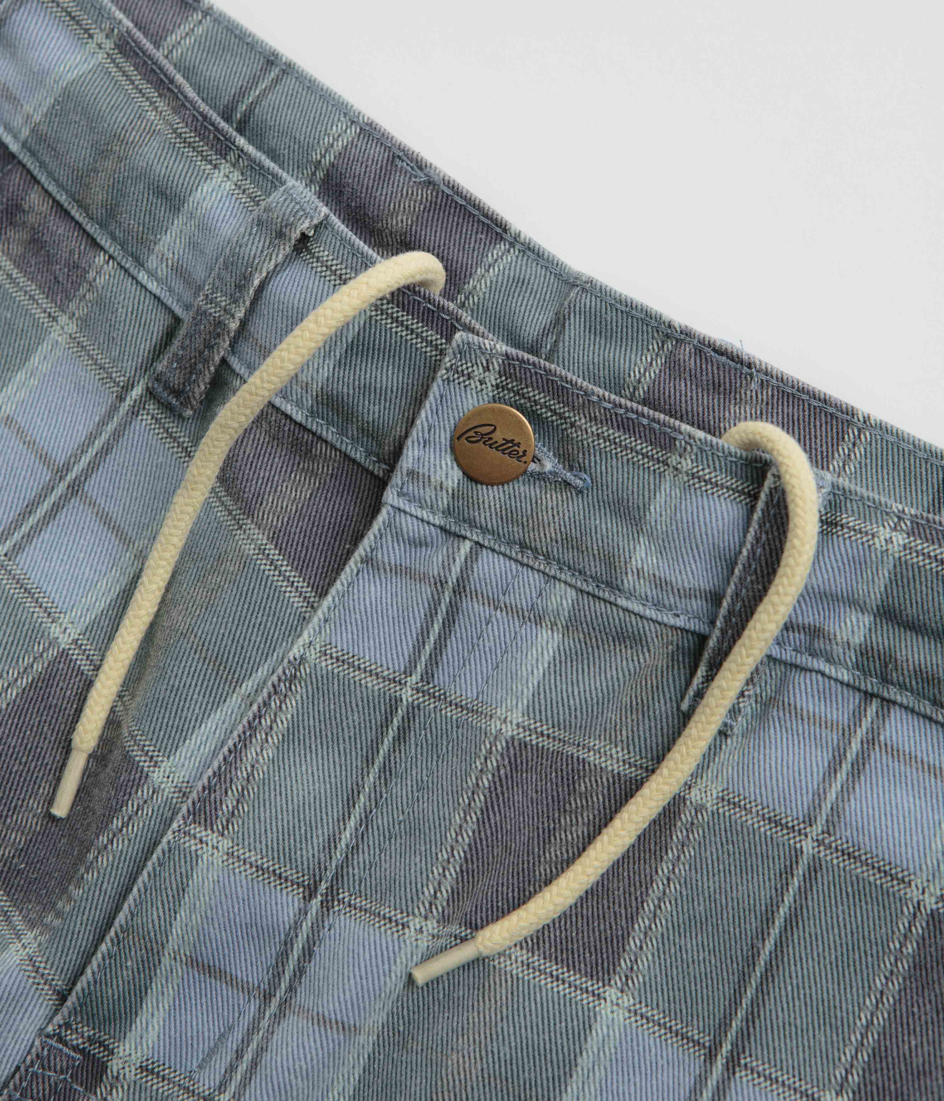 Butter Goods Stylish Plaid Work Shorts - A Must-Have!