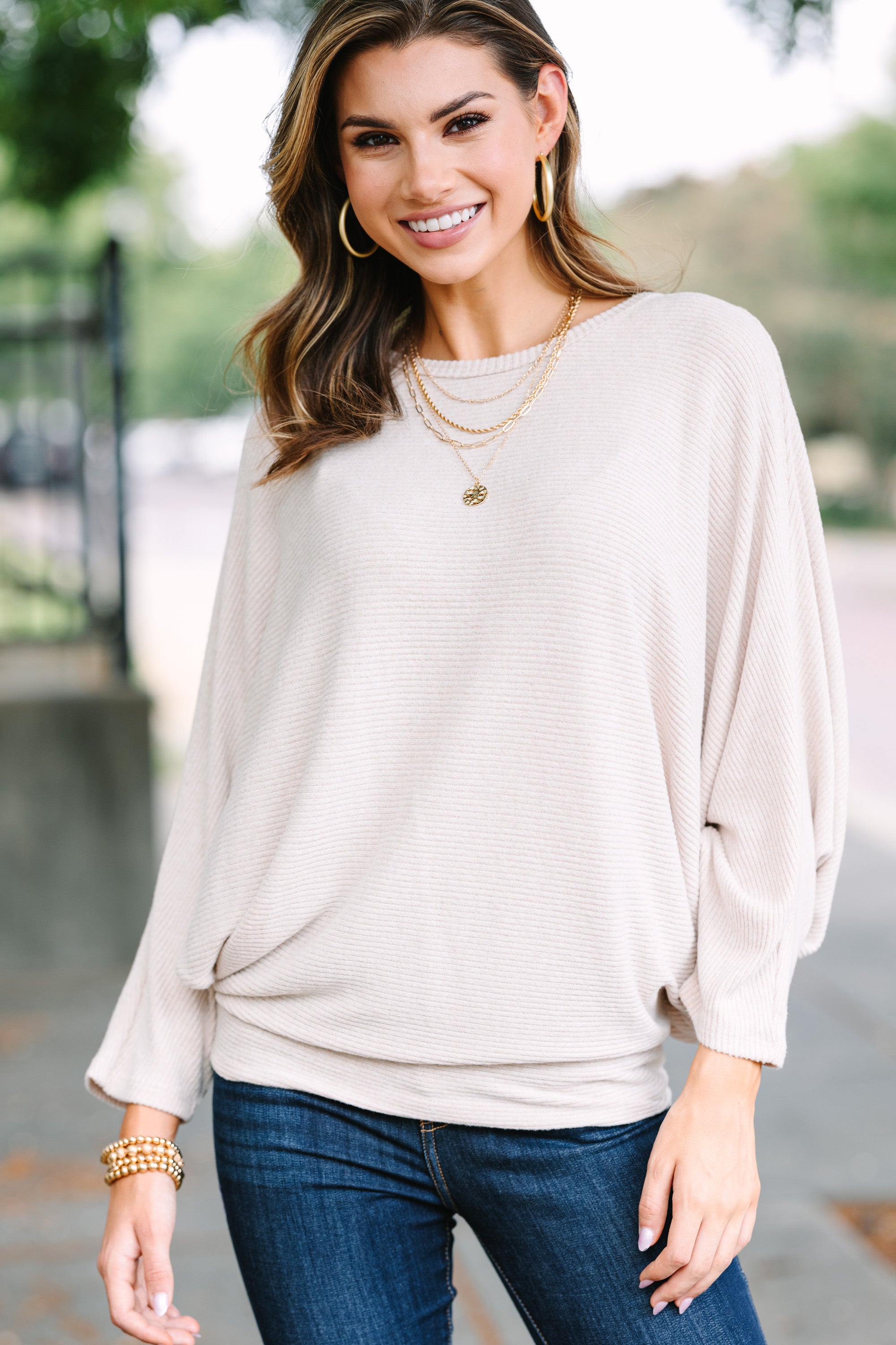 Oatmeal Brown Top: Good for You, Good for Every Day!