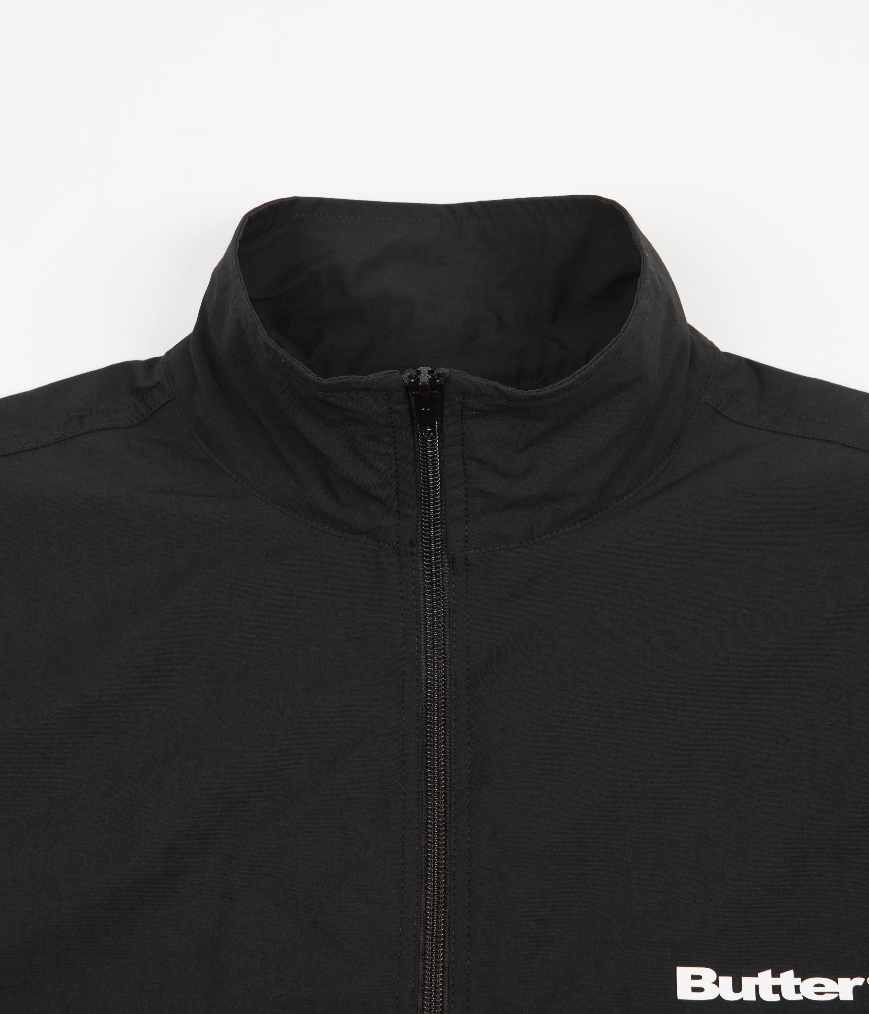 Butter Goods Fiery Flame Black Jacket - Ignite Your Style!