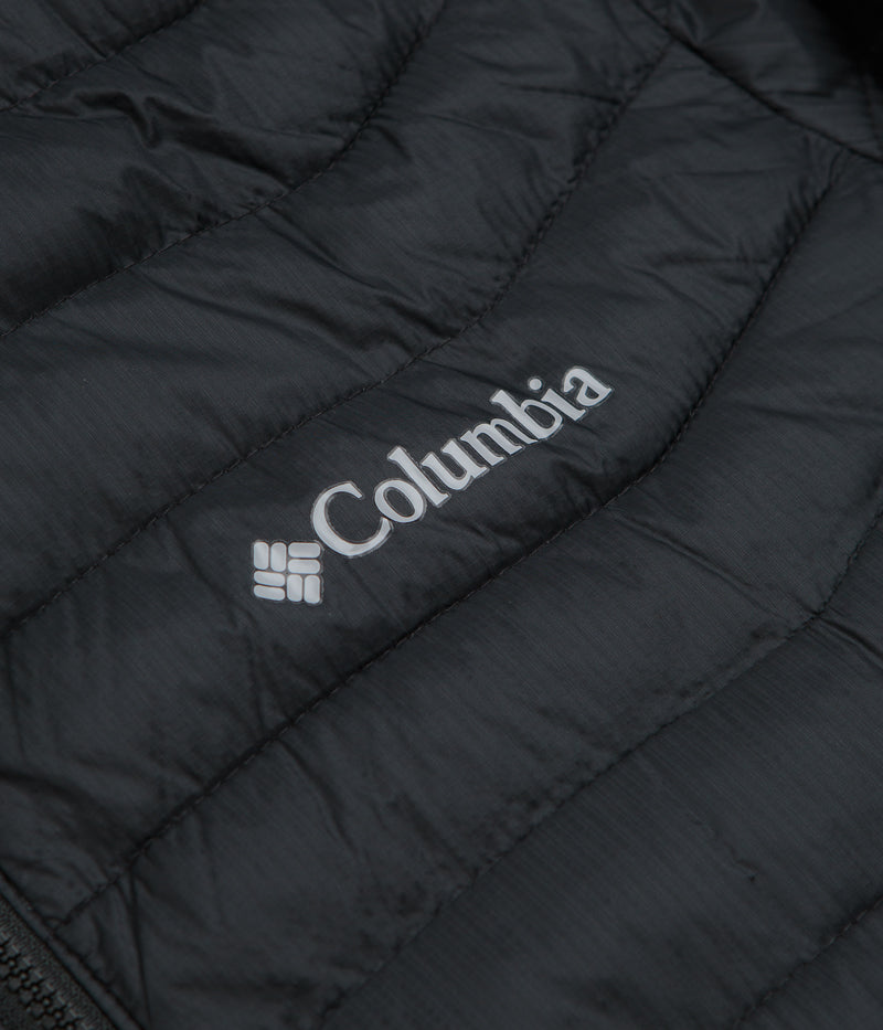 Columbia Powder Pass Hybrid Hooded Jacket - Stylish Black