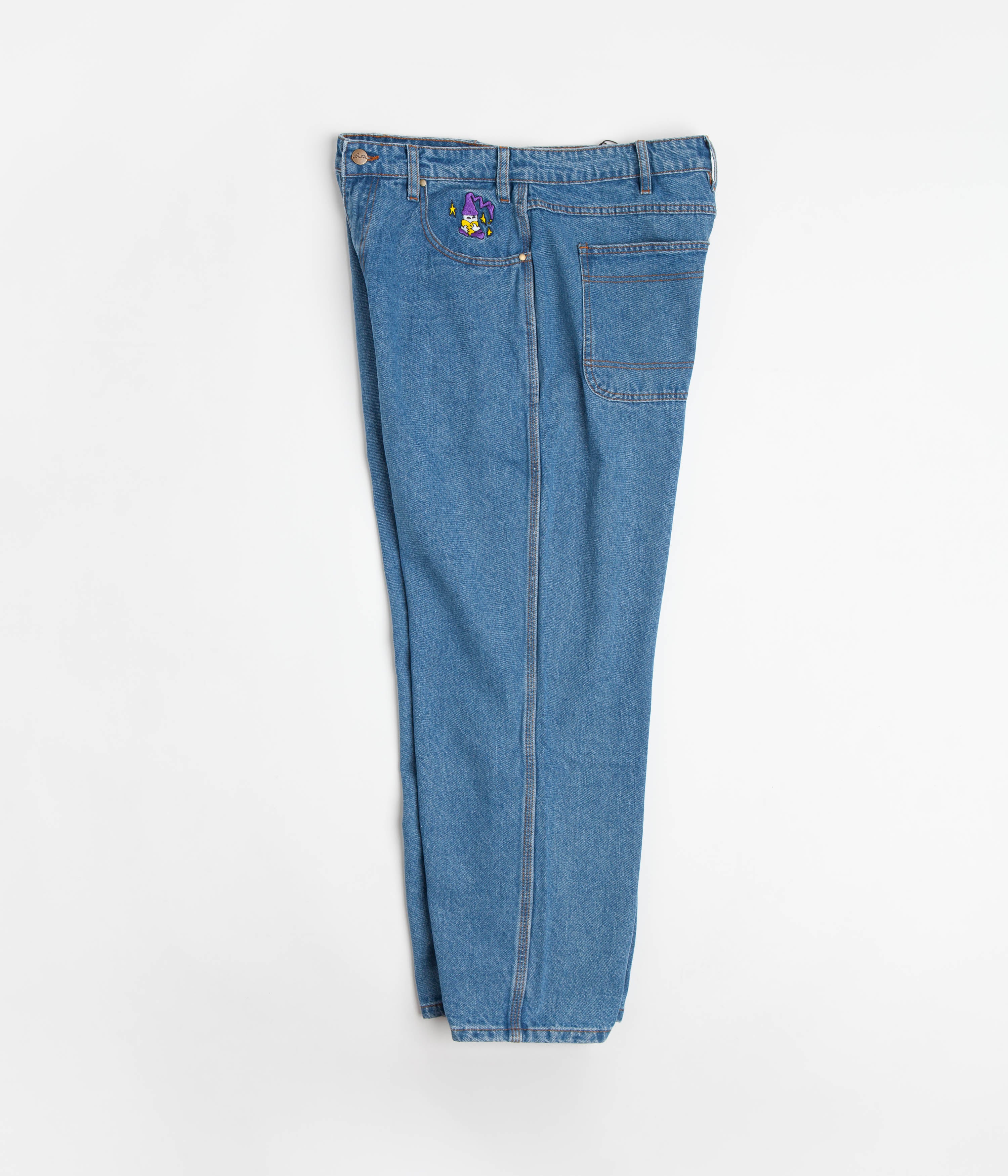 Butter Goods Wizard Jeans - Washed Indigo: Skate Style Essential