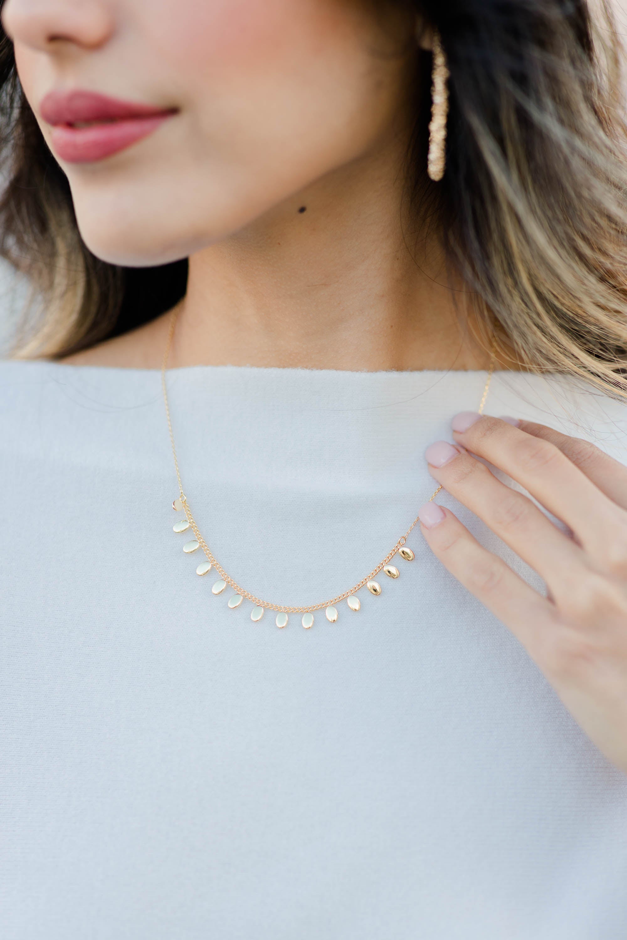 Exquisite Attention To The Details Gold Necklace