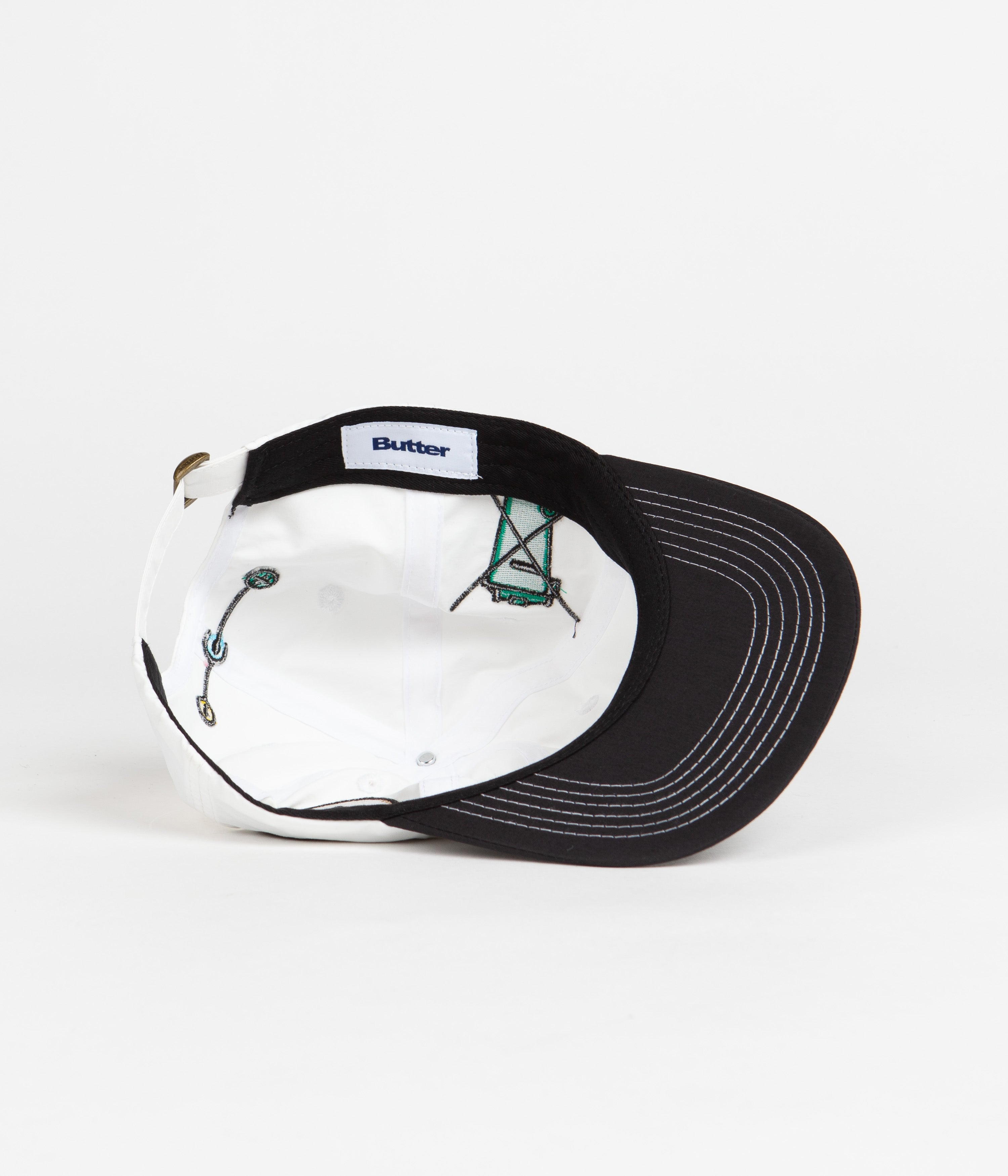 Stylish Butter Goods Appliances Black & White Cap