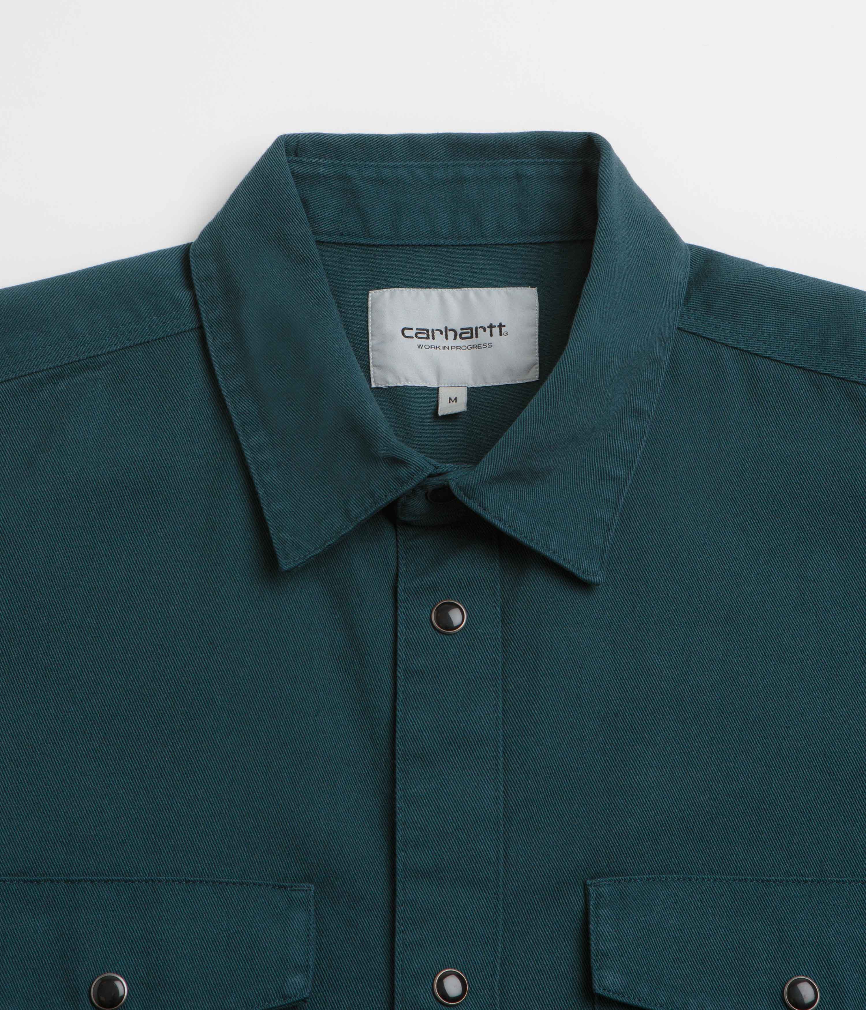 Carhartt Santa Fe Shirt - Stunning Deep Lagoon