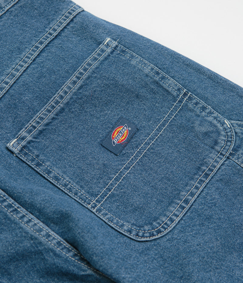 Dickies Stevensville Classic Blue Carpenter Jeans - Work in Style!
