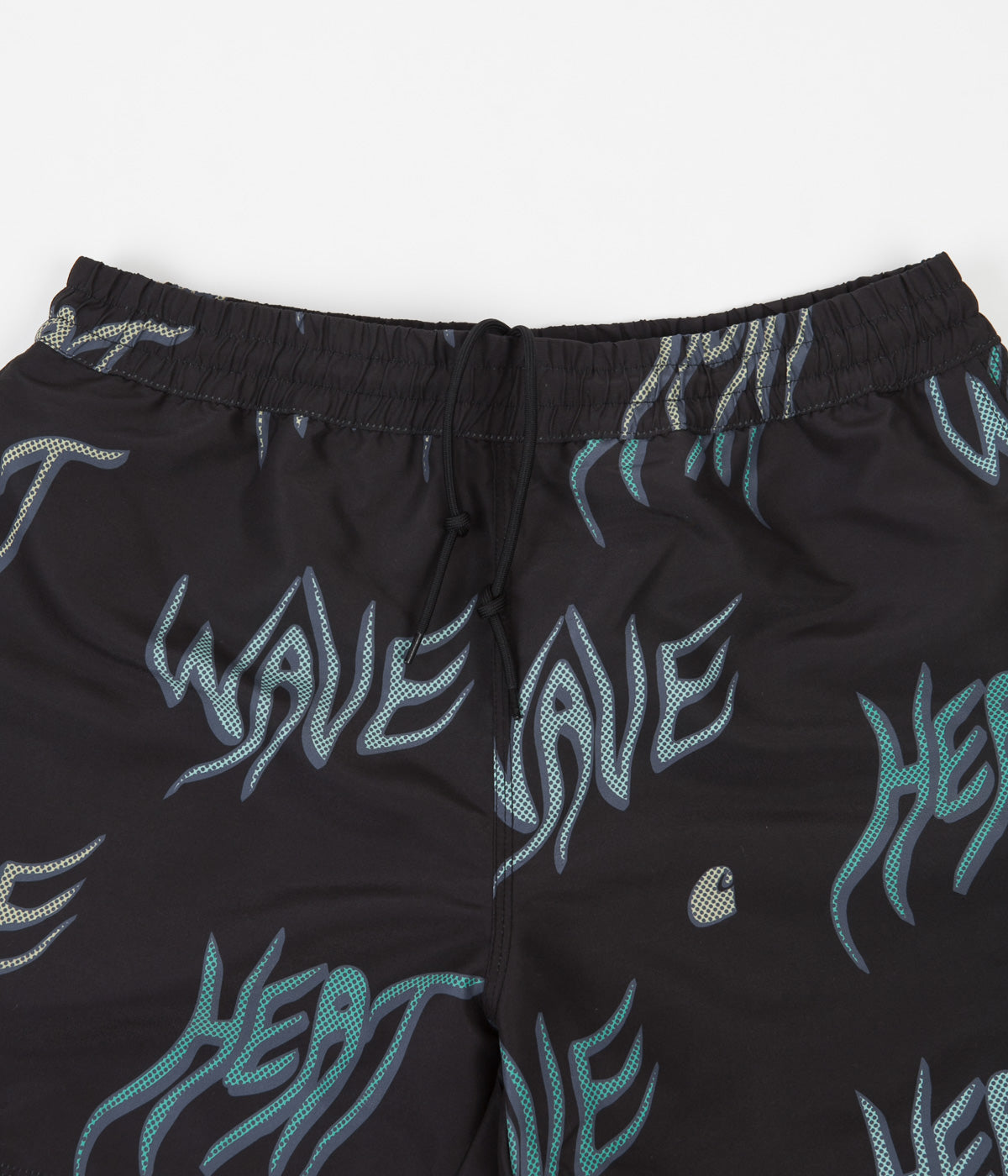Carhartt Drift Swim Trunks - Stunning Heat Wave Print in Black