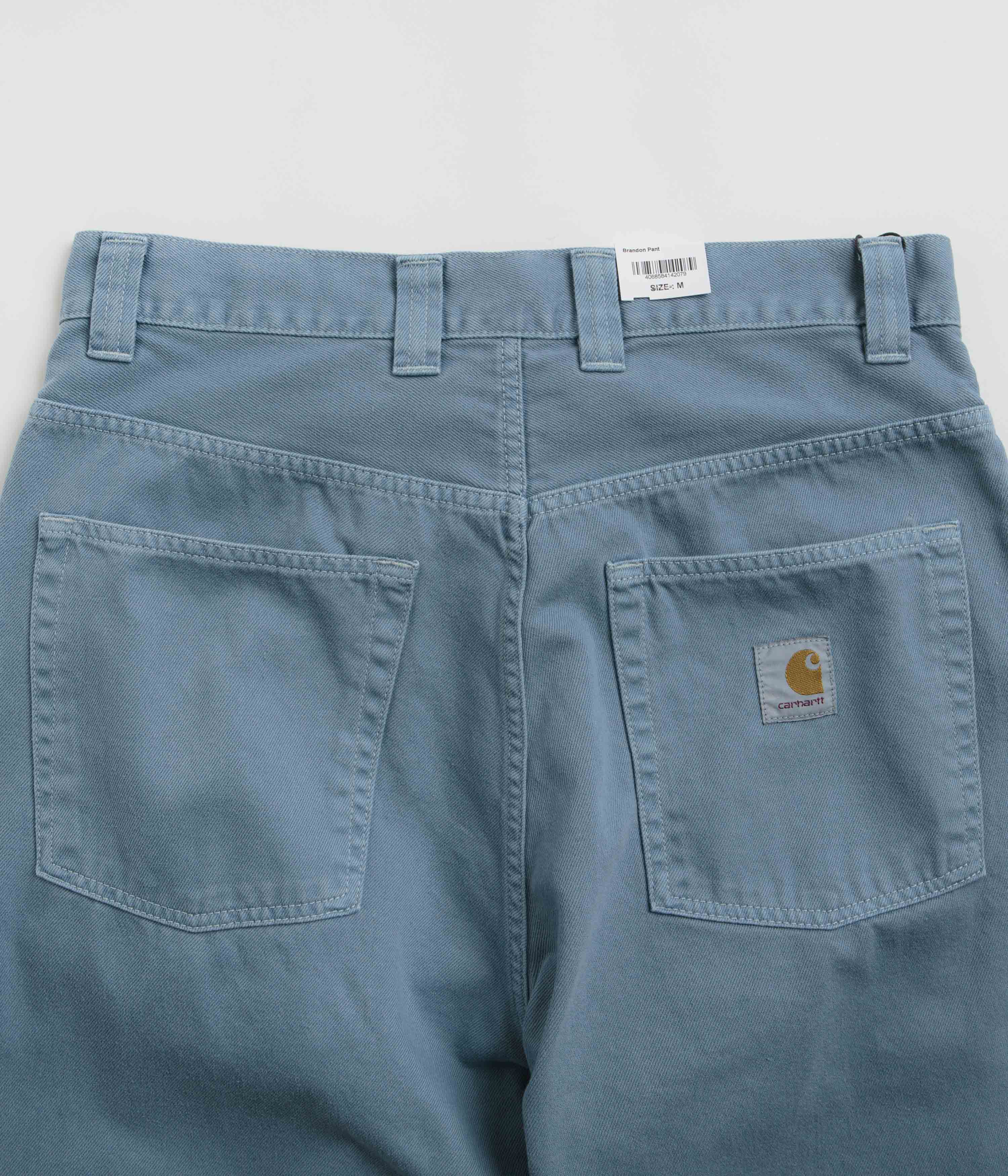 Carhartt Brandon Icy Water Denim Pants - Stylish & Comfortable