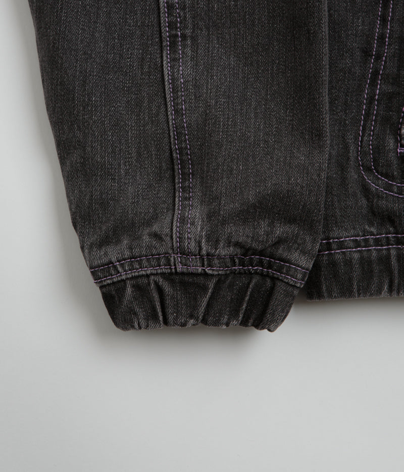 Stylish Butter Goods Device Washed Grey Denim Jacket - A Must-Have!