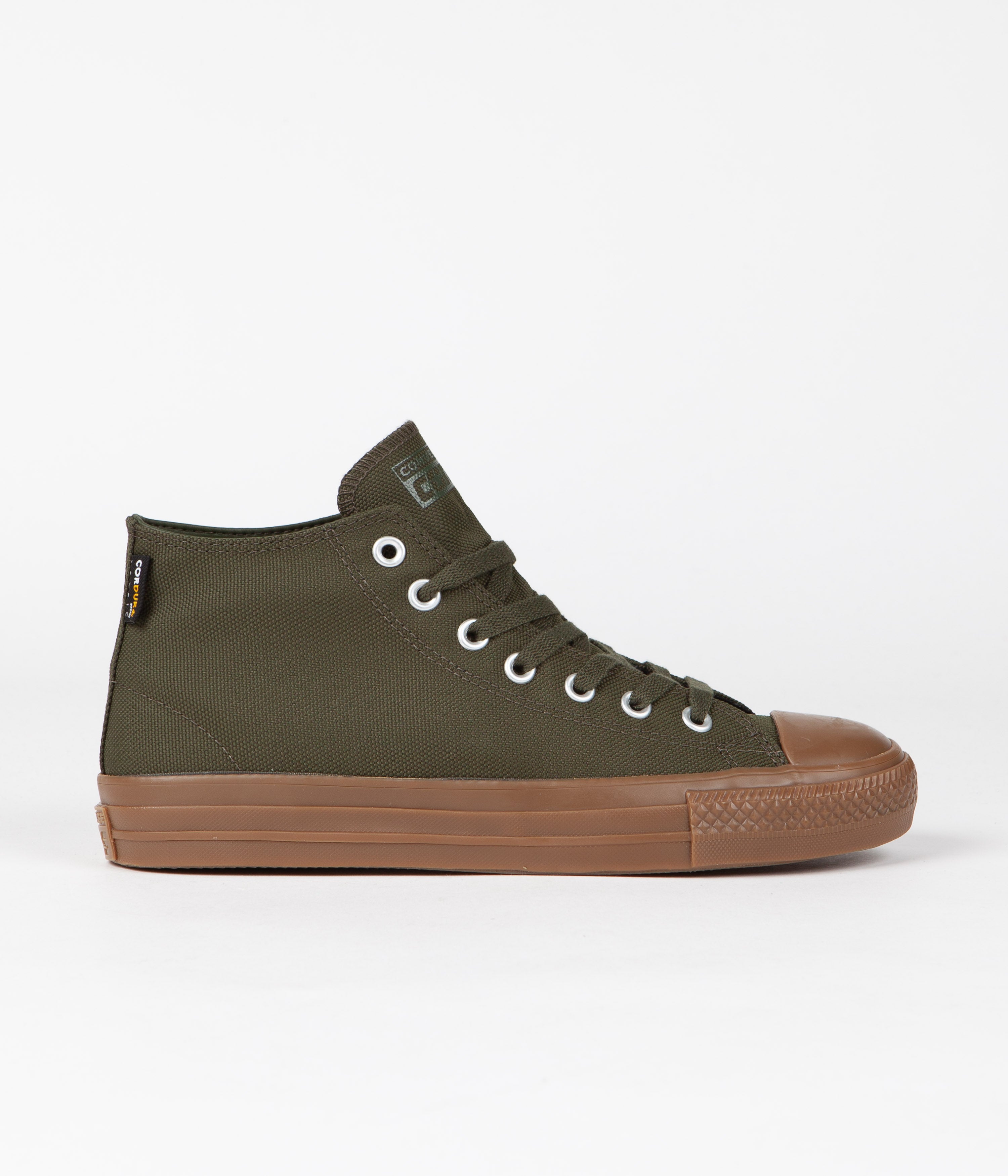 Converse CTAS Pro Cordura Canvas Mid Shoes - Stylish Cargo Khaki Combo