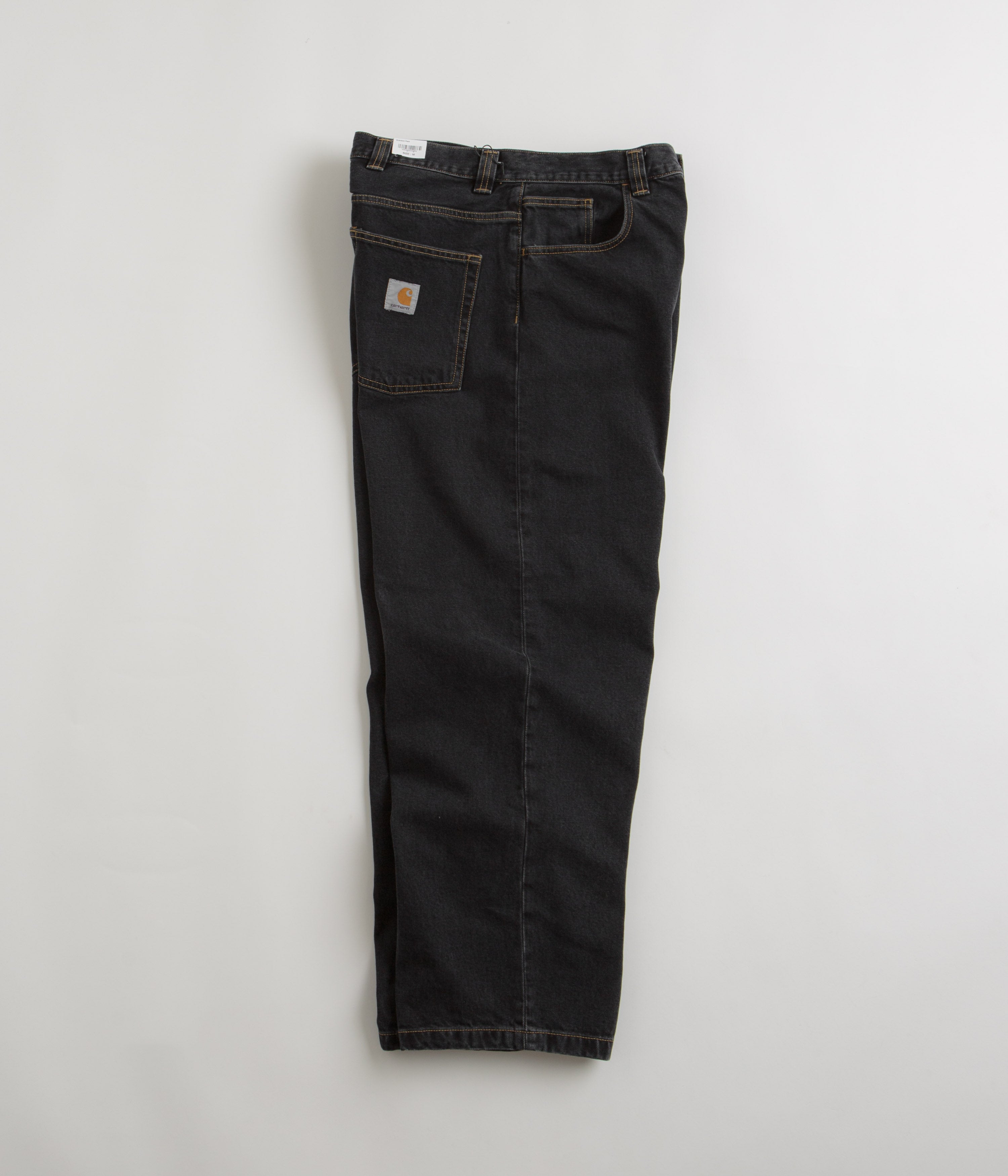 Carhartt Brandon Black Stone Wash Denim Pants - A Must - Have!