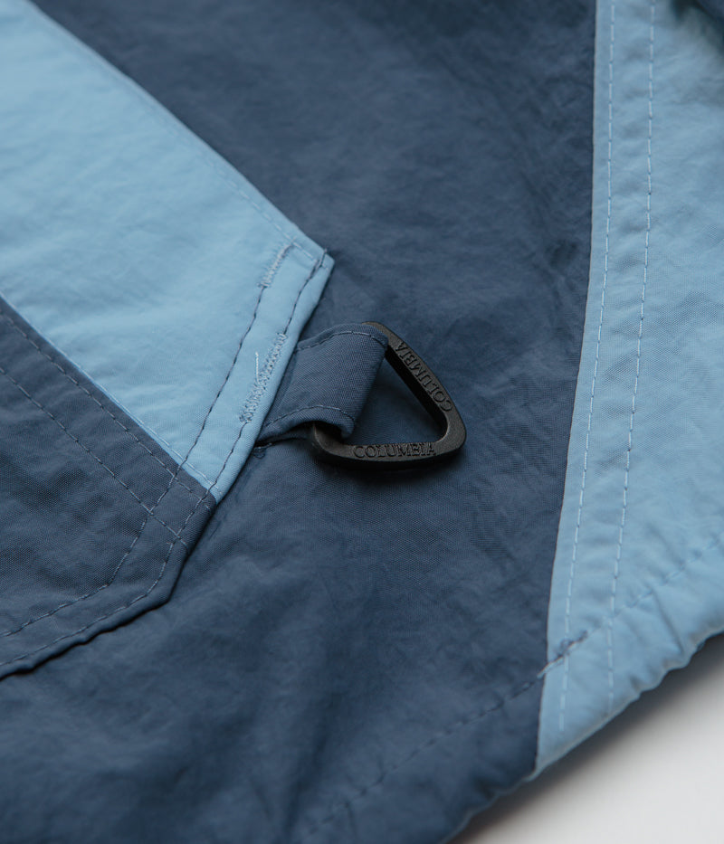 Columbia Challenger II Windbreaker Jacket - Stylish Dark Mountain & Ripple Blue