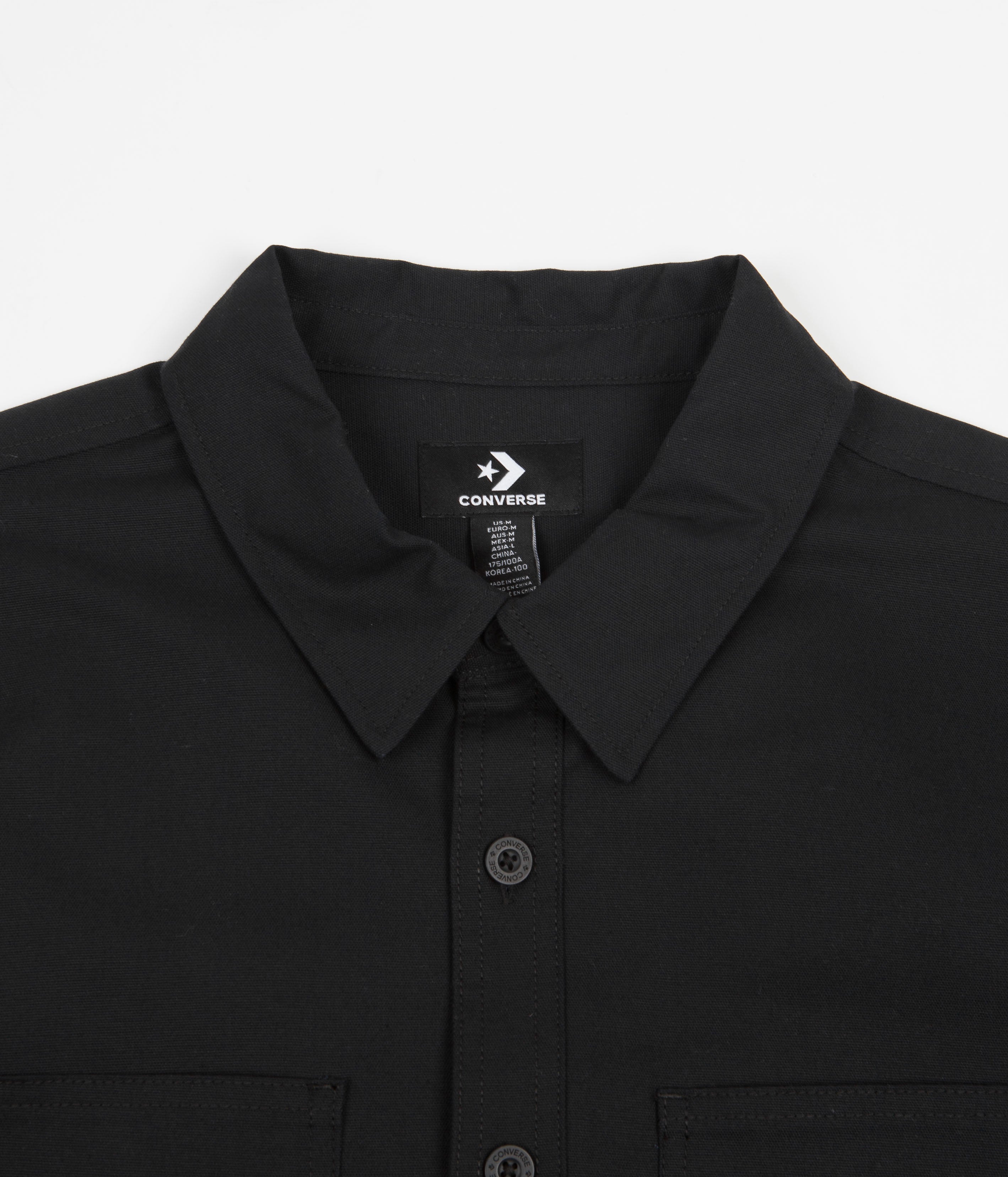 Converse Black Carpenter Pocket Shirt - A Timeless Classic