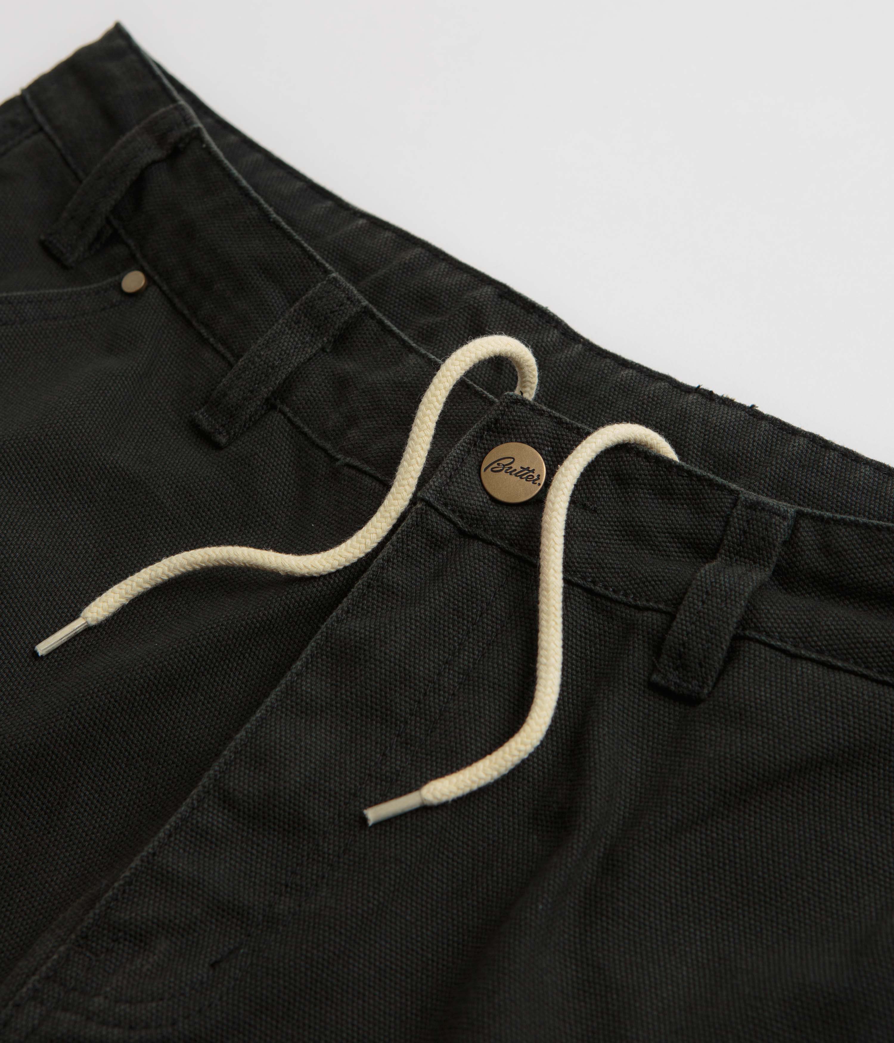 Butter Goods Stylish Black Work Pants