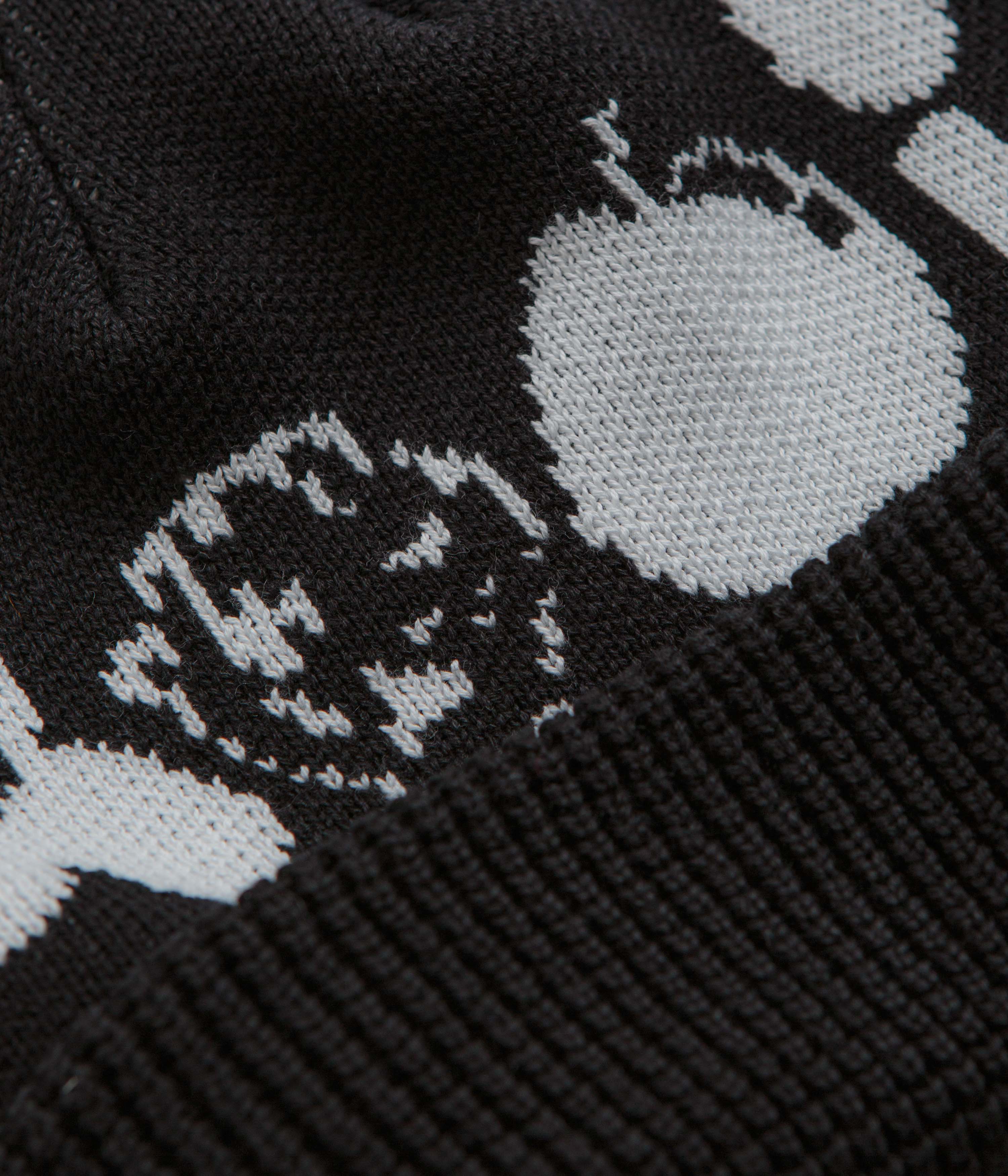 Stylish Black Dancer Icon Beanie - Must-Have!