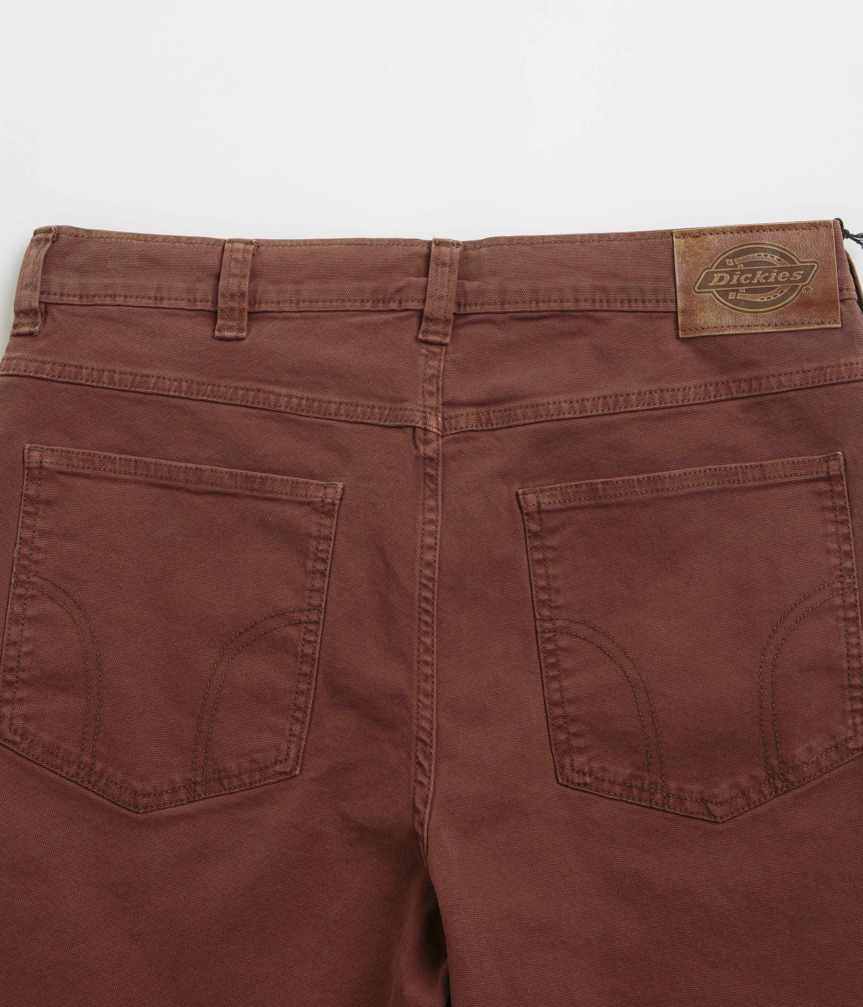 Dickies River Ranch Cappuccino Work Shorts - Stylish and Durable!