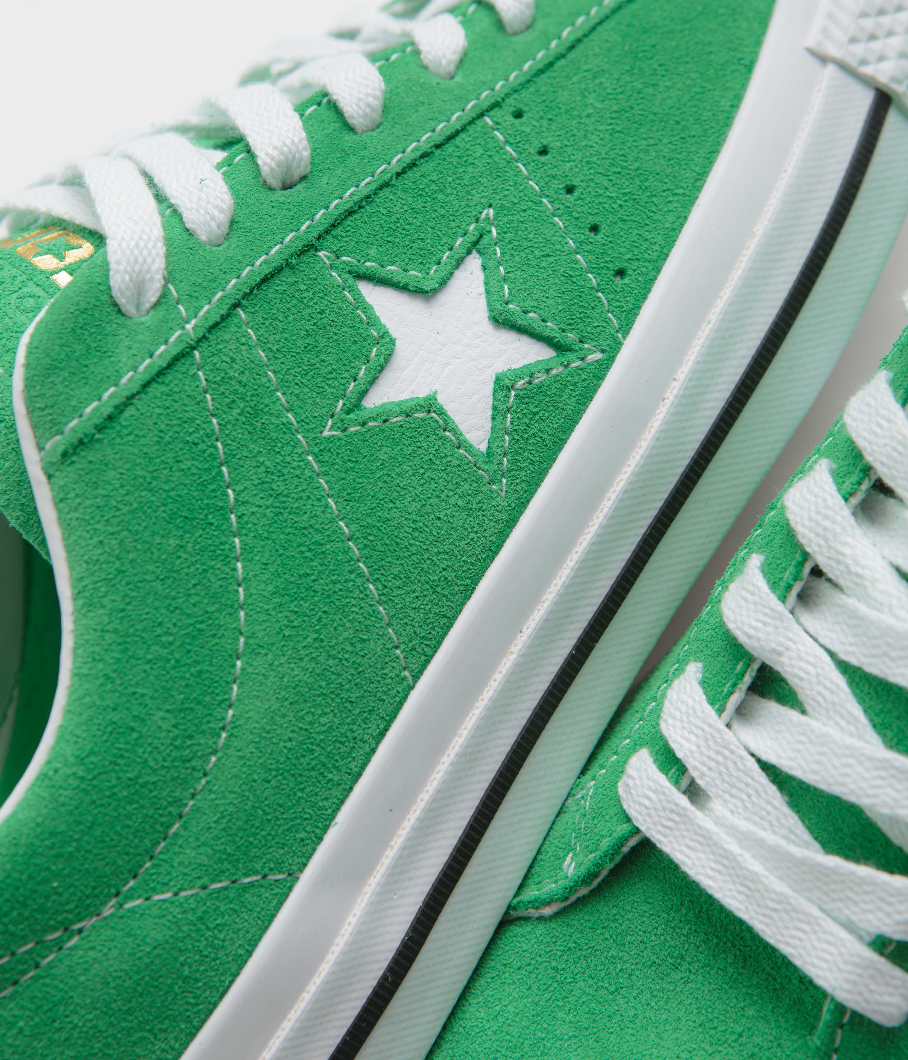 Converse Cons One Star Pro Ox - Stunning Apex Green/White/Black Skate Shoes
