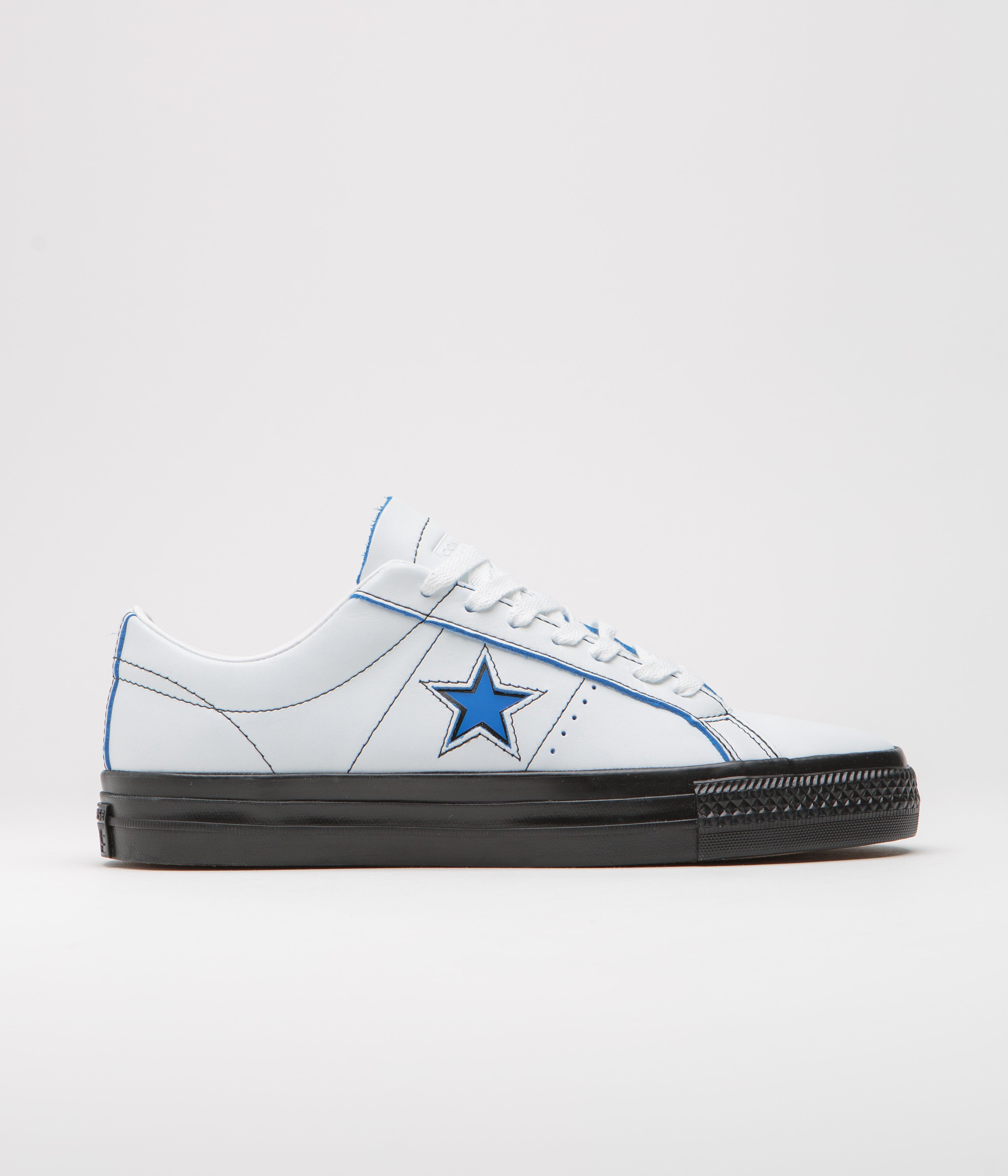 Converse One Star Pro Ox Eddie Cernicky Skate Shoes - White, Black & Kinetic Blue