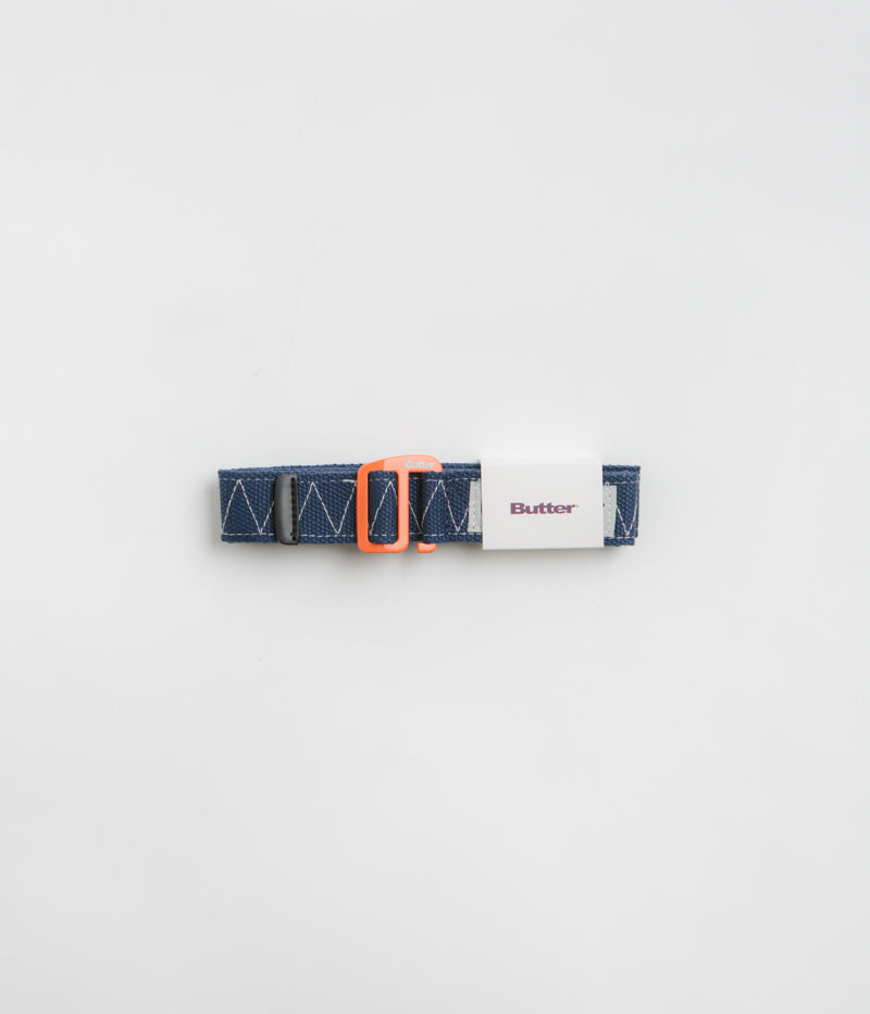 Butter Goods Alpine Tech Woven Belt - Midnight: A Stylish Accessory