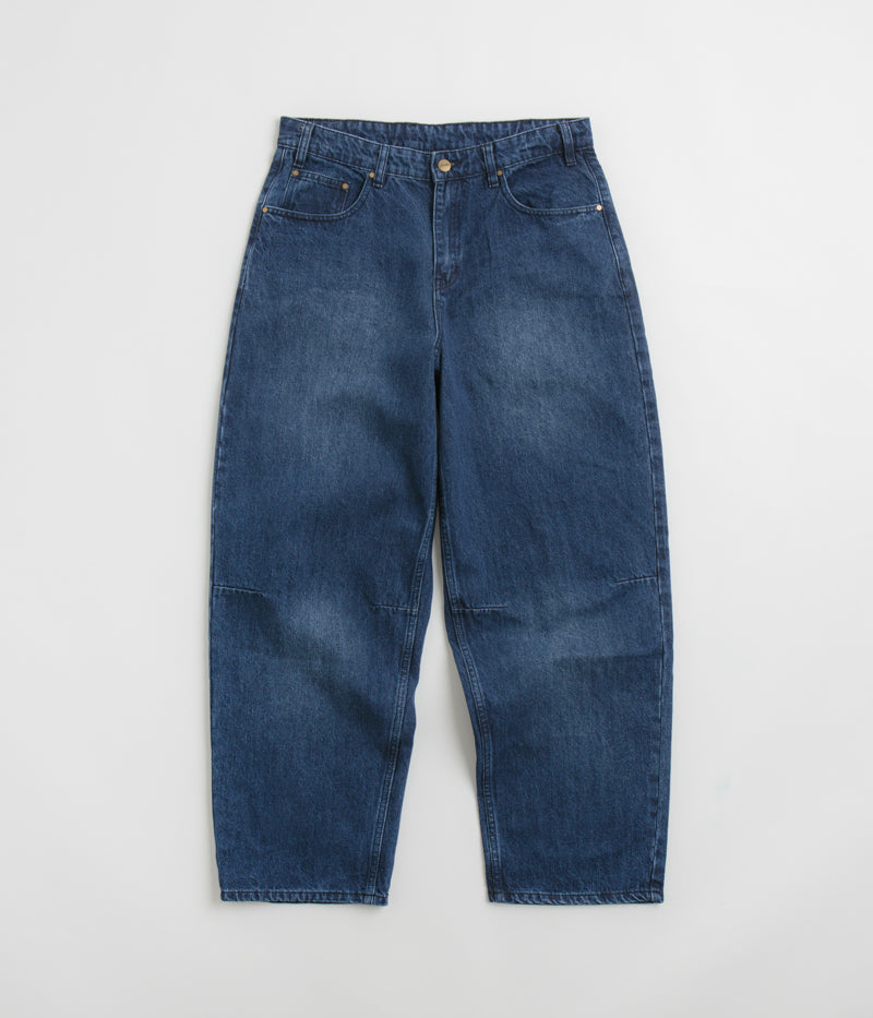 Butter Goods Wide Cut Jeans - Stunning Washed Slub Blue