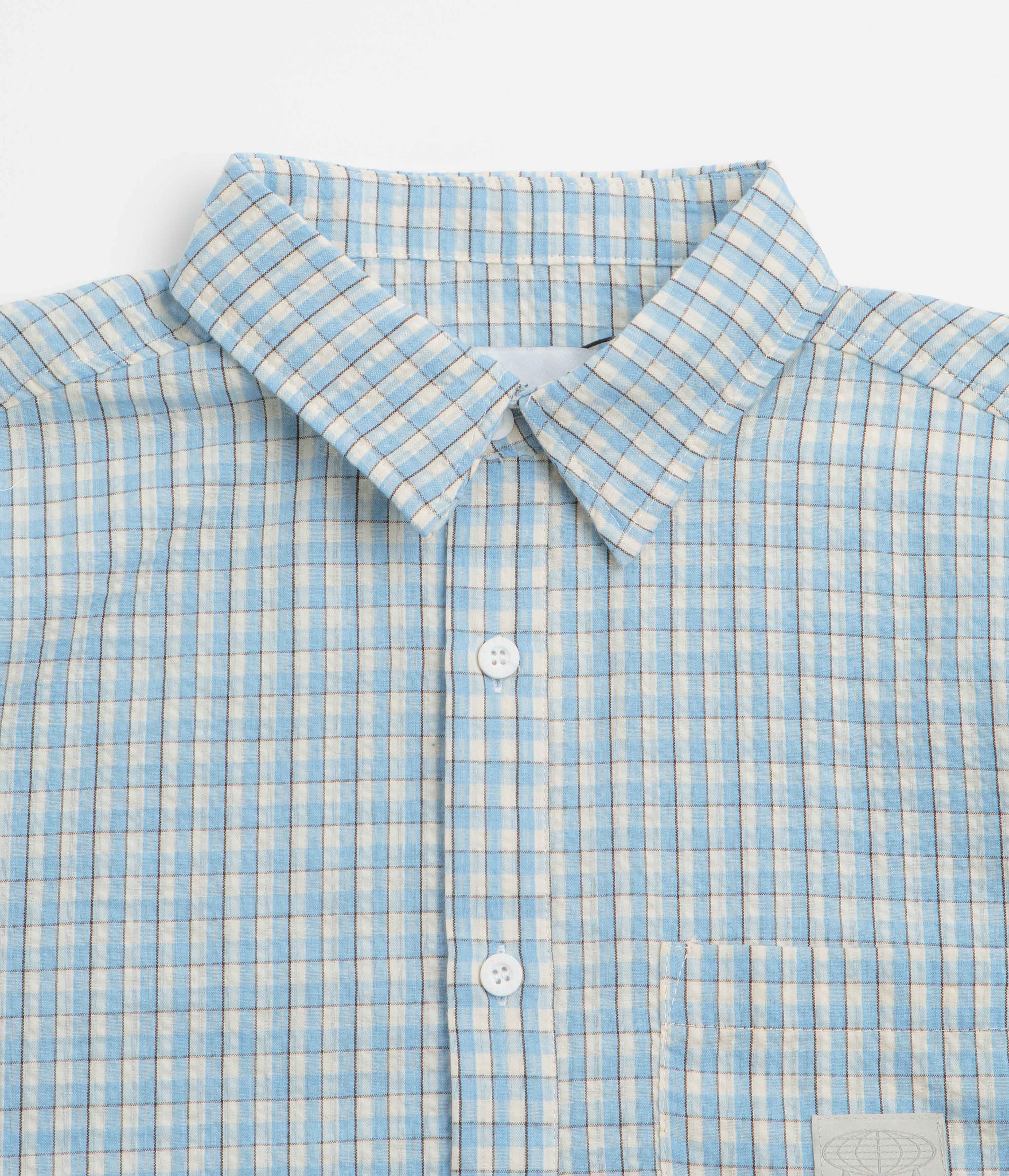 Stunning Blue Butter Goods Equipment Short Sleeve Shirt