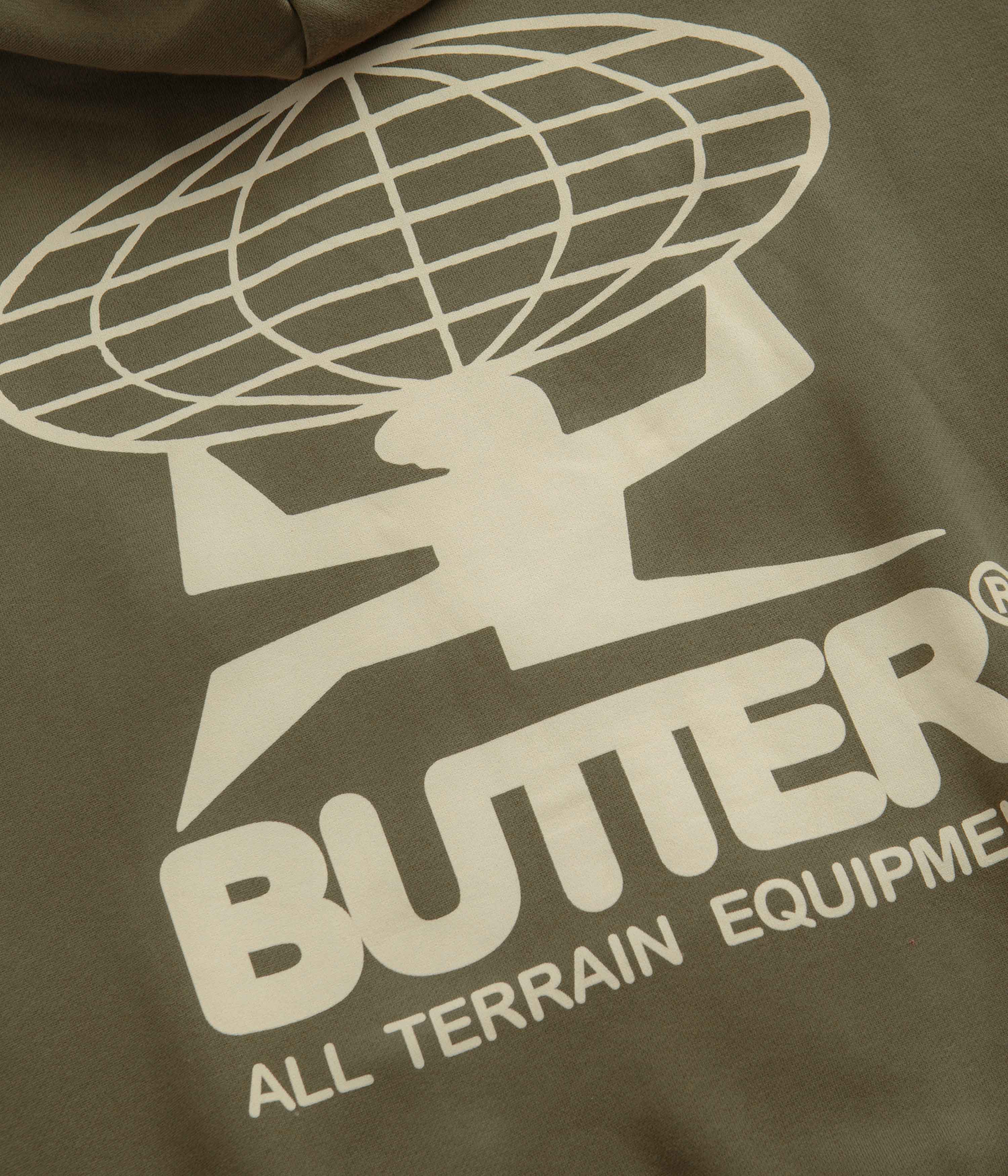 Butter Goods All Terrain Army Green Hoodie - A Must-Have!