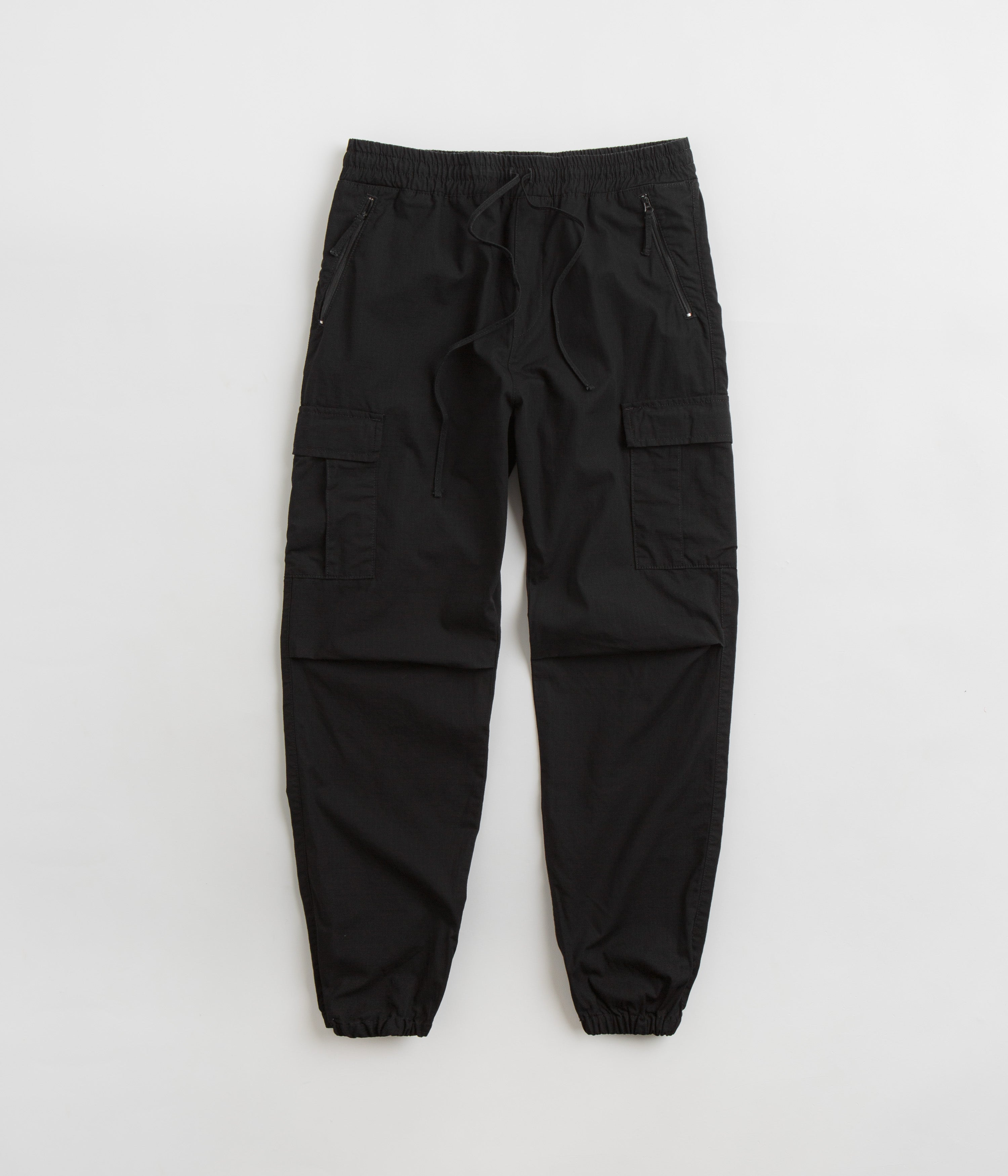 Carhartt Black Rinsed Cargo Joggers - Durable & Stylish