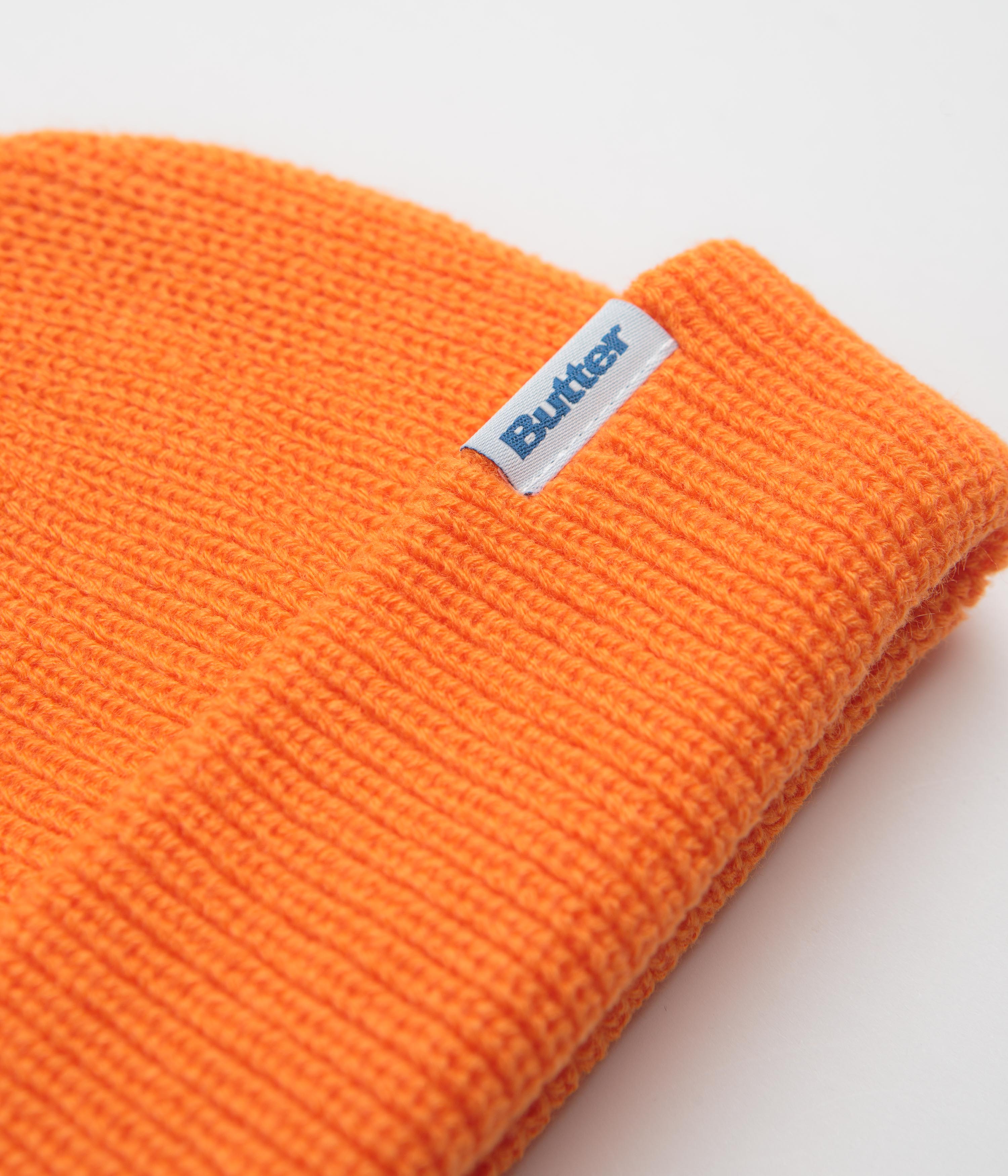 Butter Goods Sherbet Wharfie Beanie - Irresistible Orange Charm