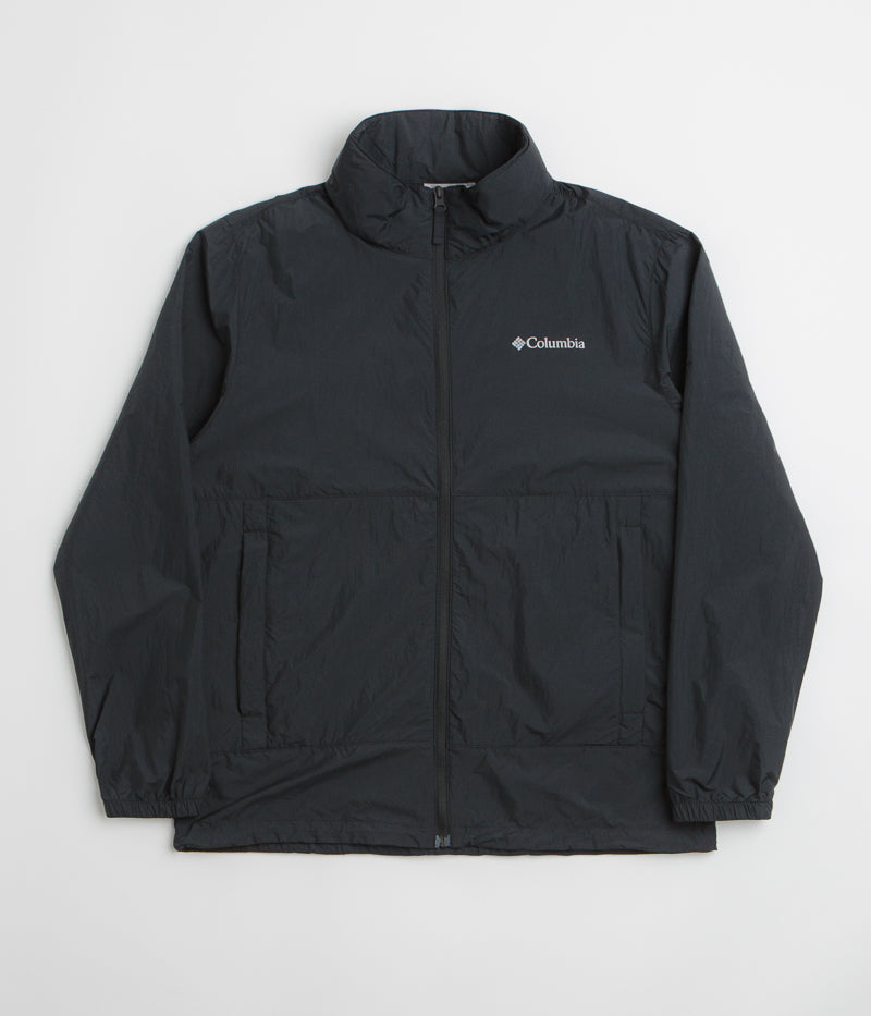 Columbia Loop Basin Black Windbreaker Jacket - Unbeatable Protection!