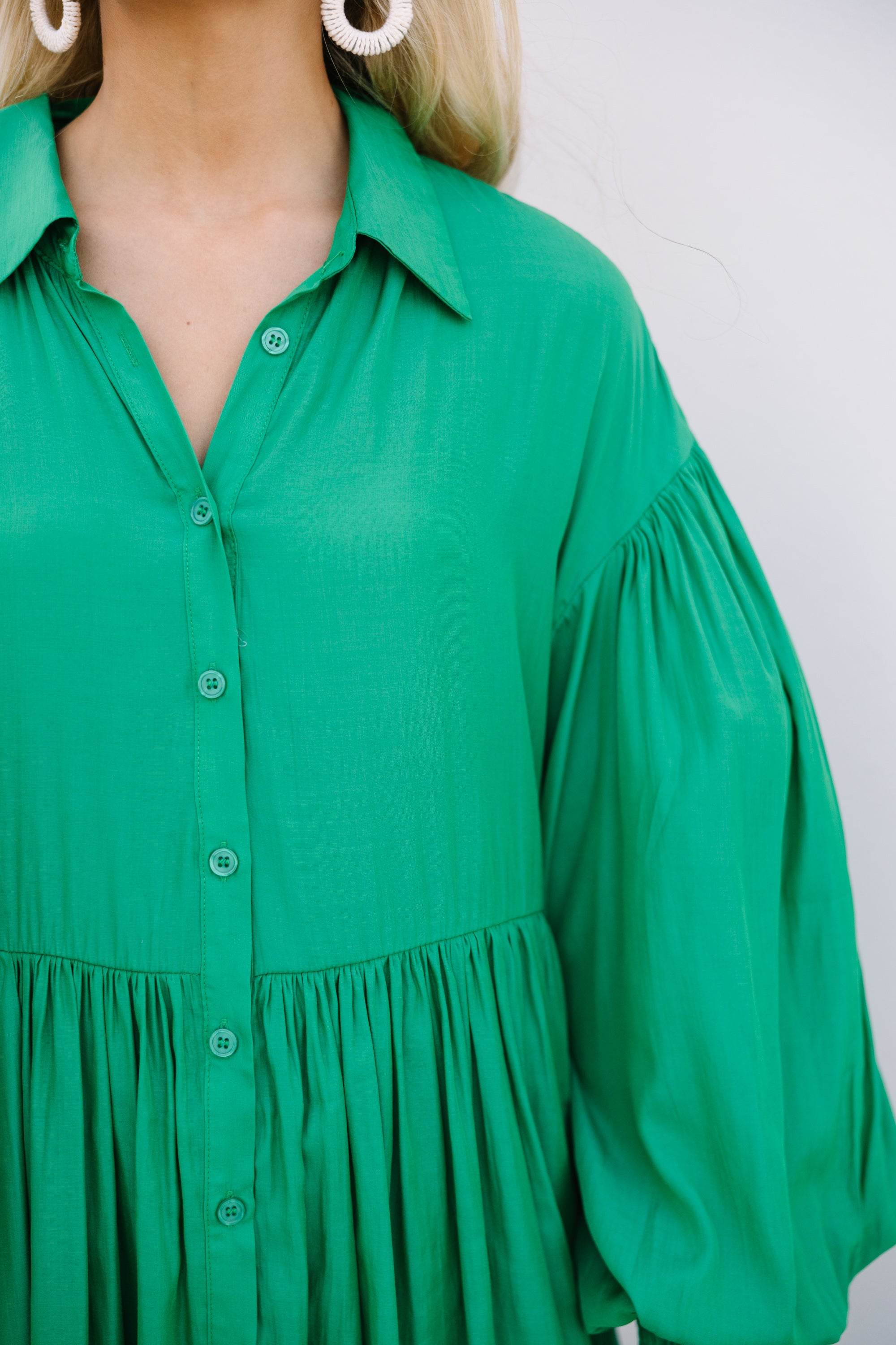 Enchanting All I See Is You Green Dress