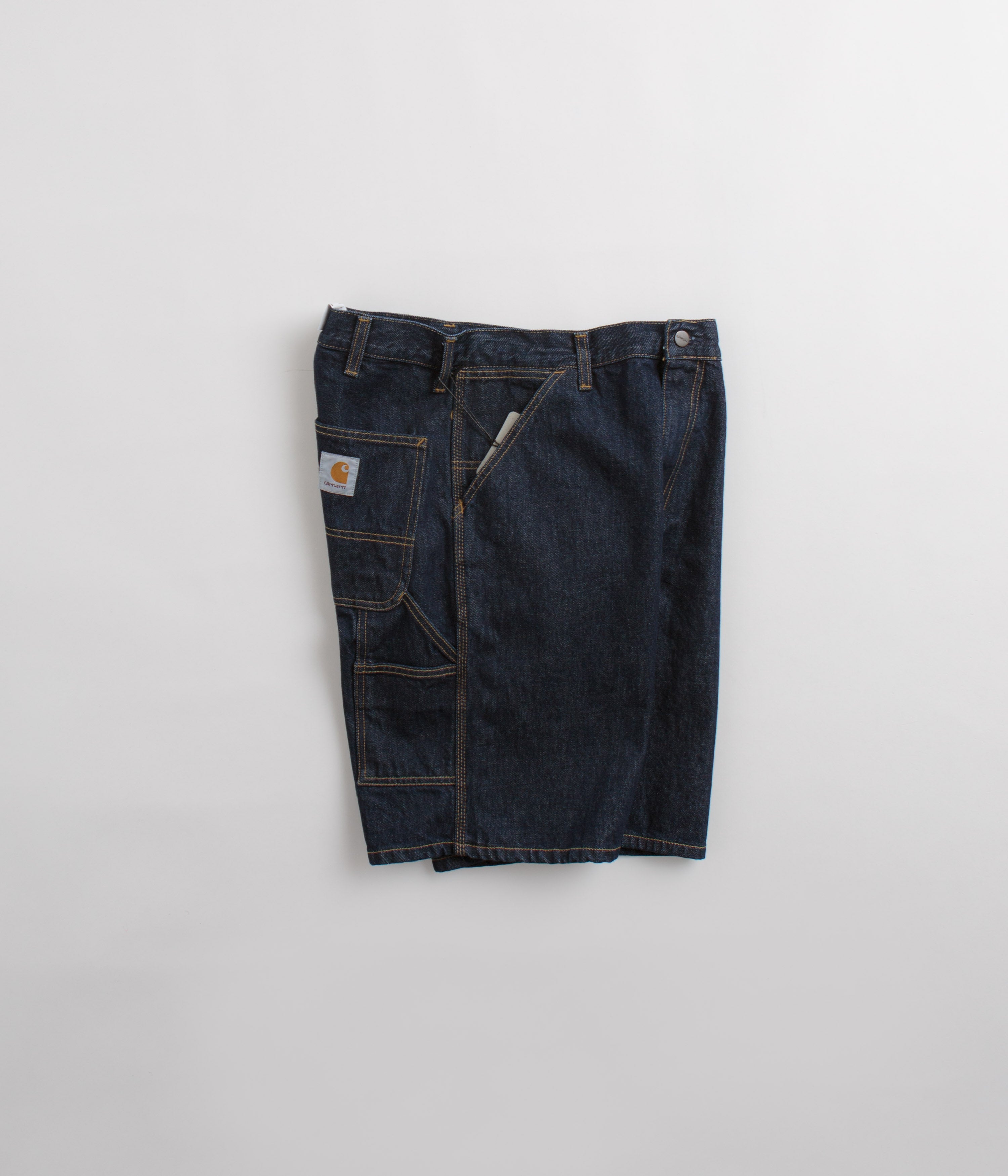Carhartt Single Knee Shorts - Stunning Rinsed Blue