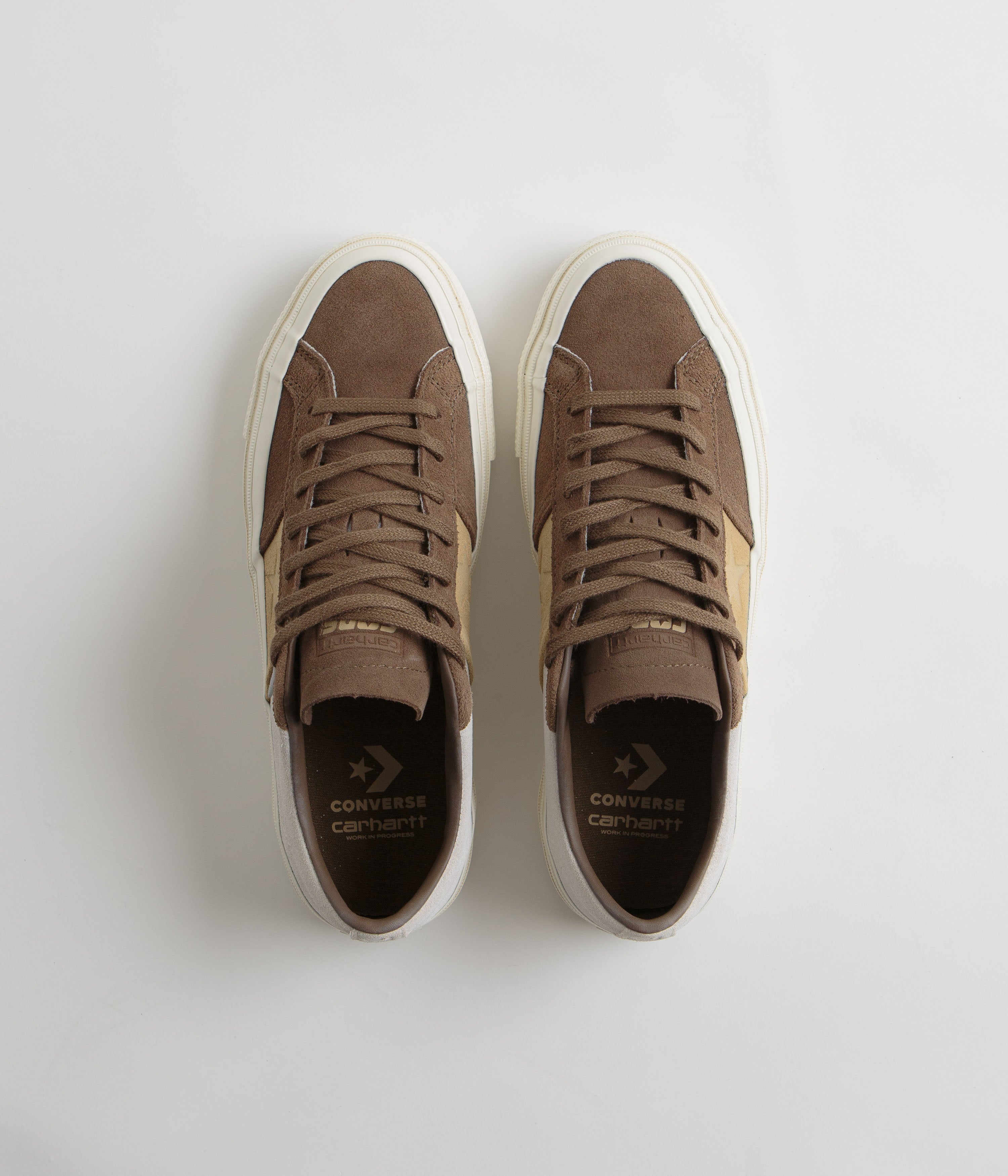 Converse x Carhartt WIP One Star Academy Pro Shoes - Stunning Dark Earth / Starfish / Egret