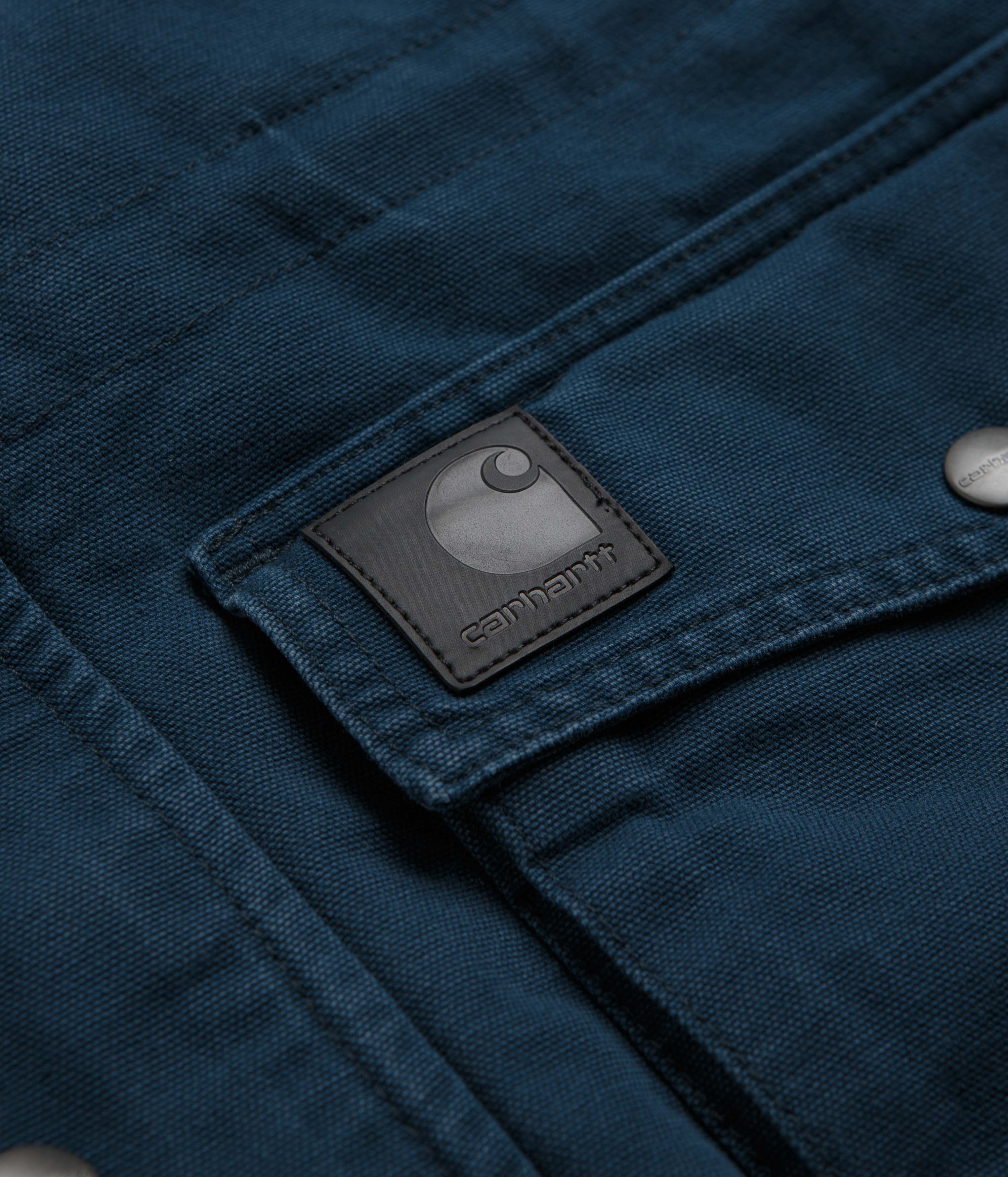Carhartt OG Santa Fe Coat - Deep Lagoon/Black Stone: A Stylish and Durable Must-Have