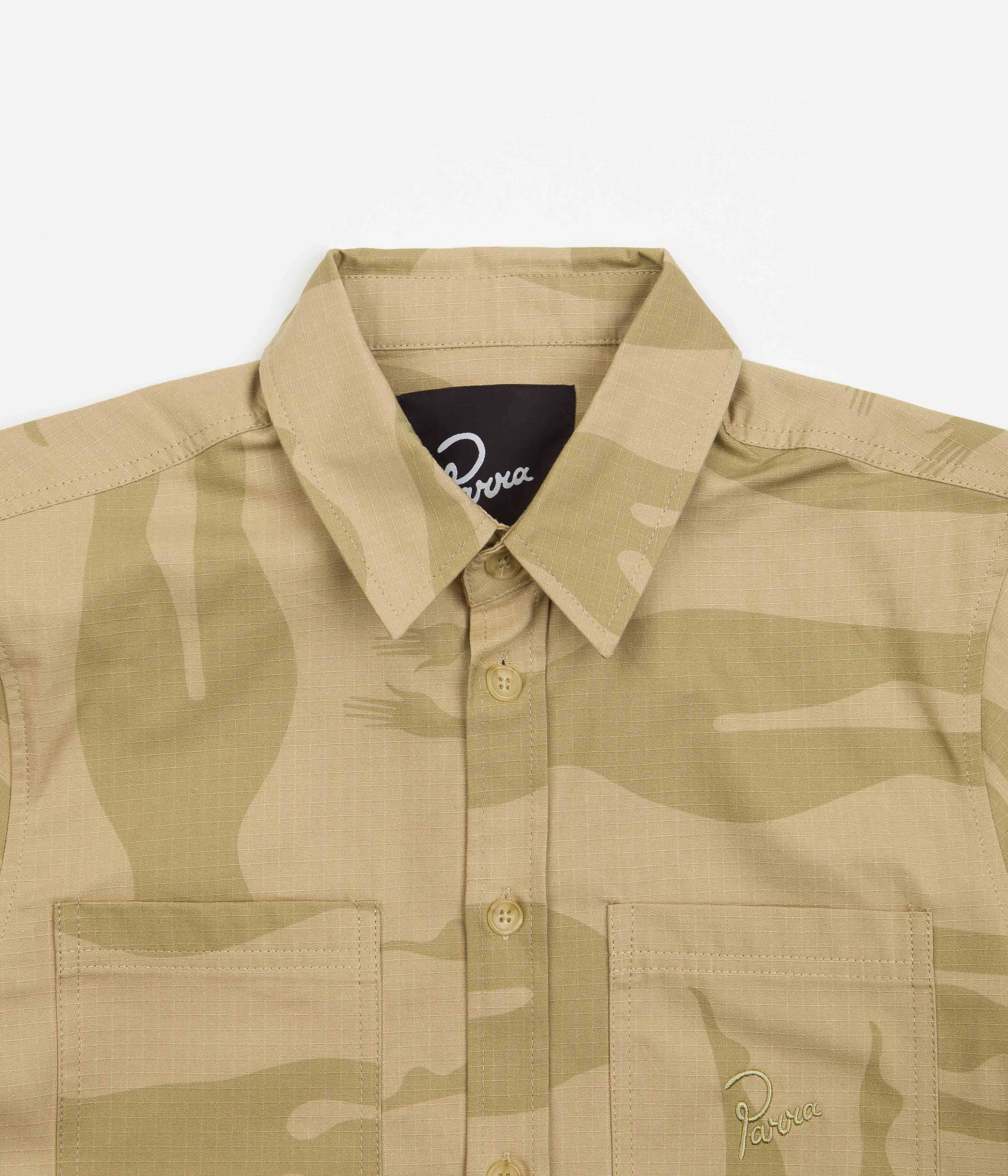 by Parra's Stunning Khaki Under Polluted Water Shirt