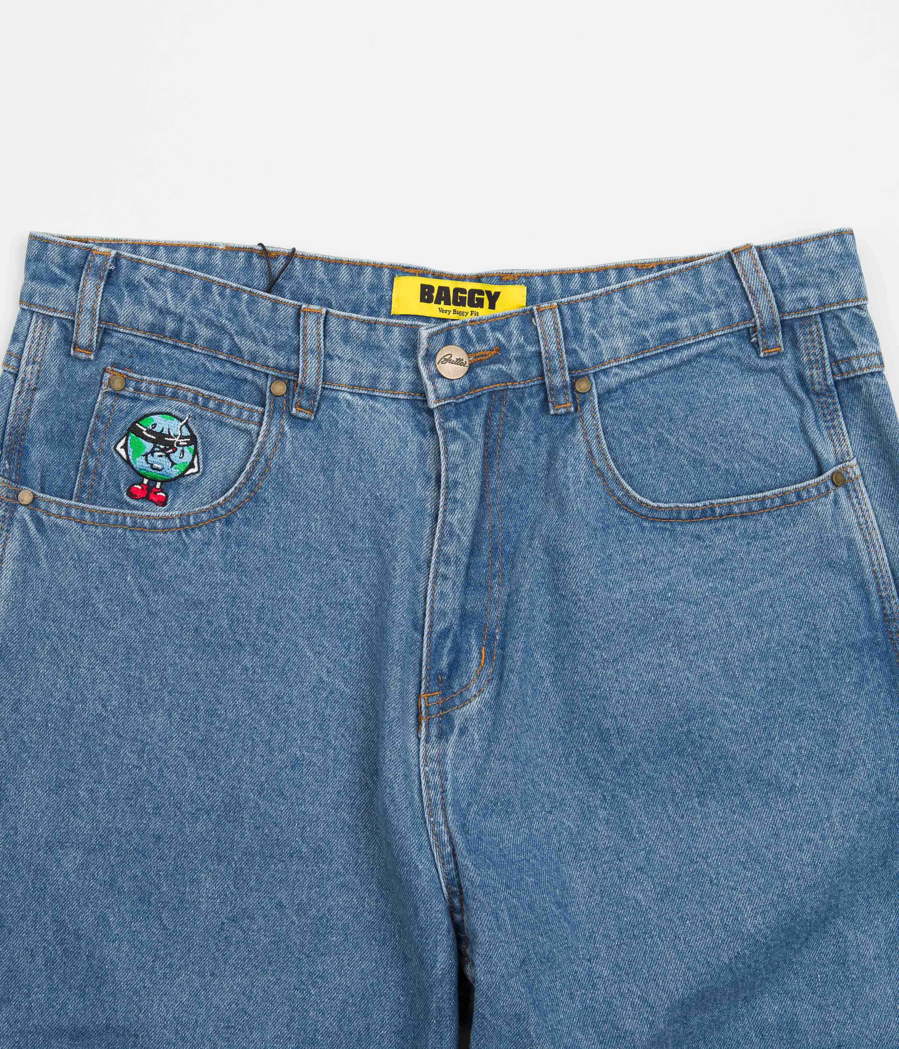 Butter Goods Washed Indigo Blindfold Jeans - A Must-Have!