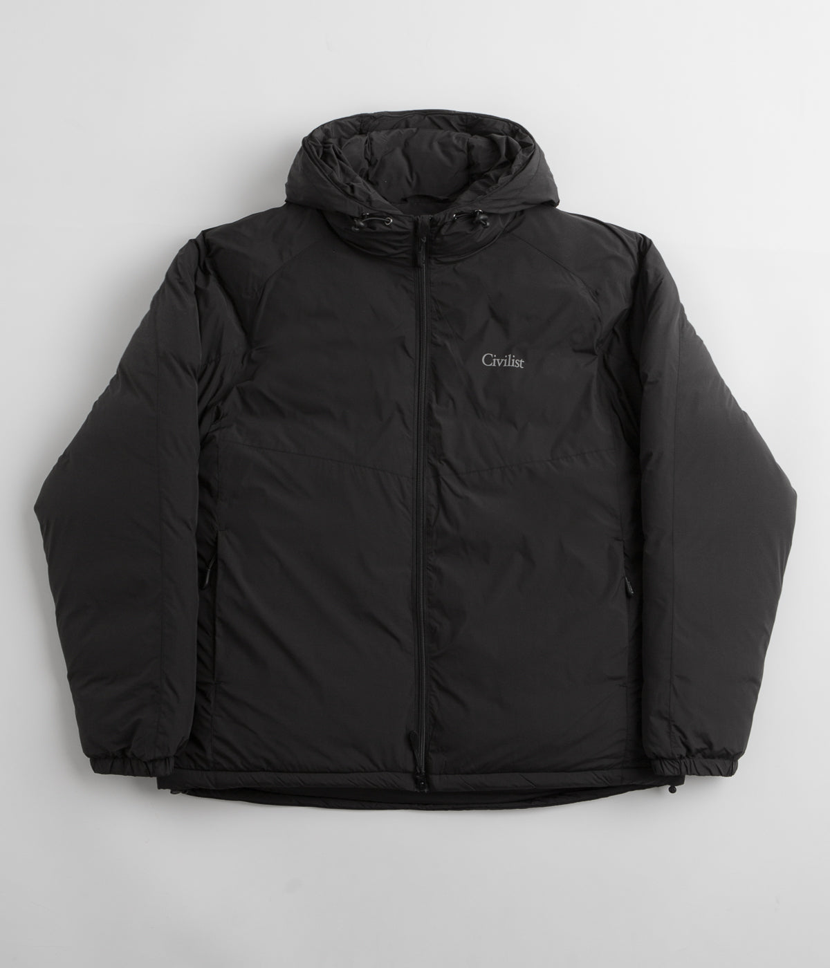 Civilist Tech Black Puffer Jacket - Your Ultimate Winter Essential