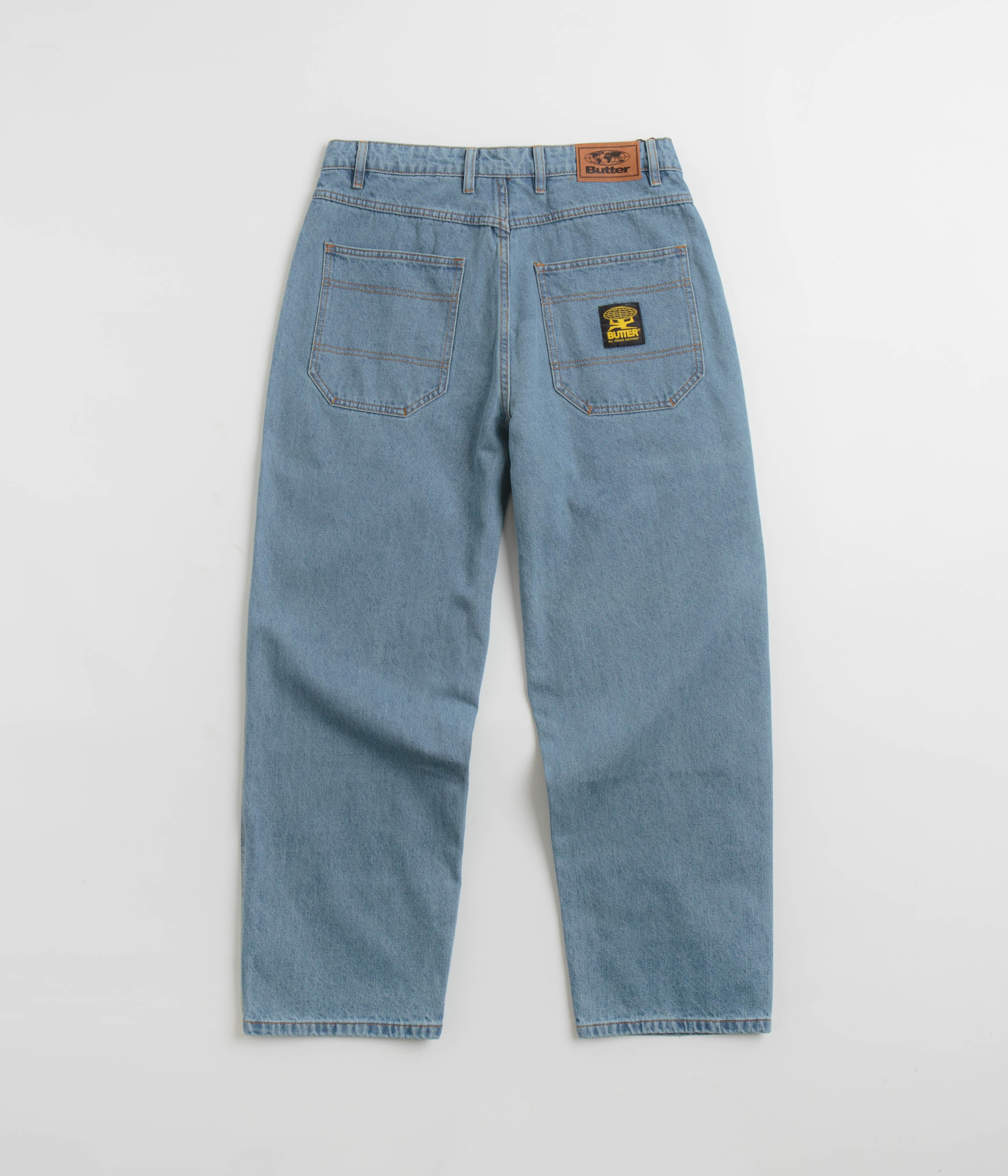 Butter Goods Faded Blue Patch Pocket Jeans - Irresistible Style!